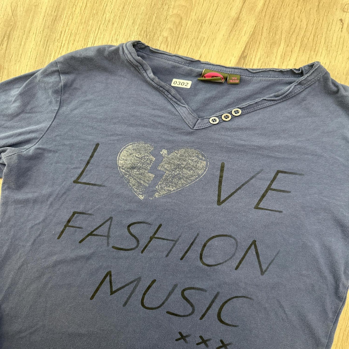 T-shirt Love Fashion : 14 ans