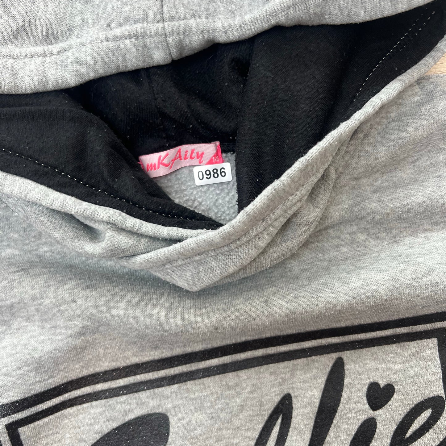Sweat capuche mKAily : 14 ans