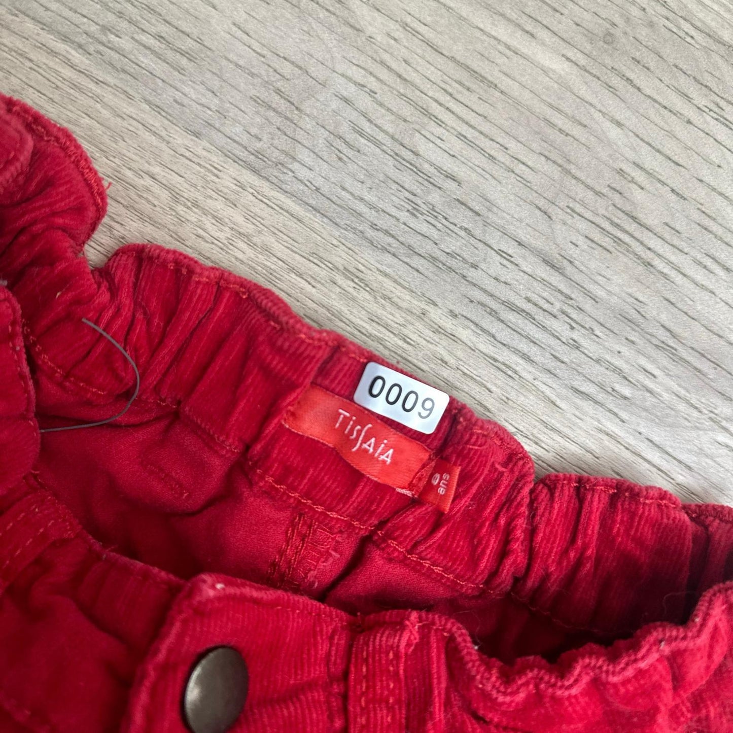 Short velours Tissaia : 8 ans
