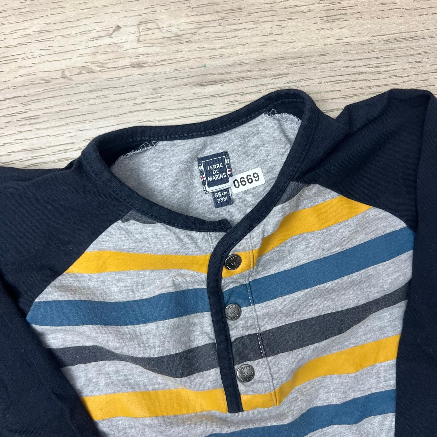 T-Shirt Terre de marins : 24 mois
