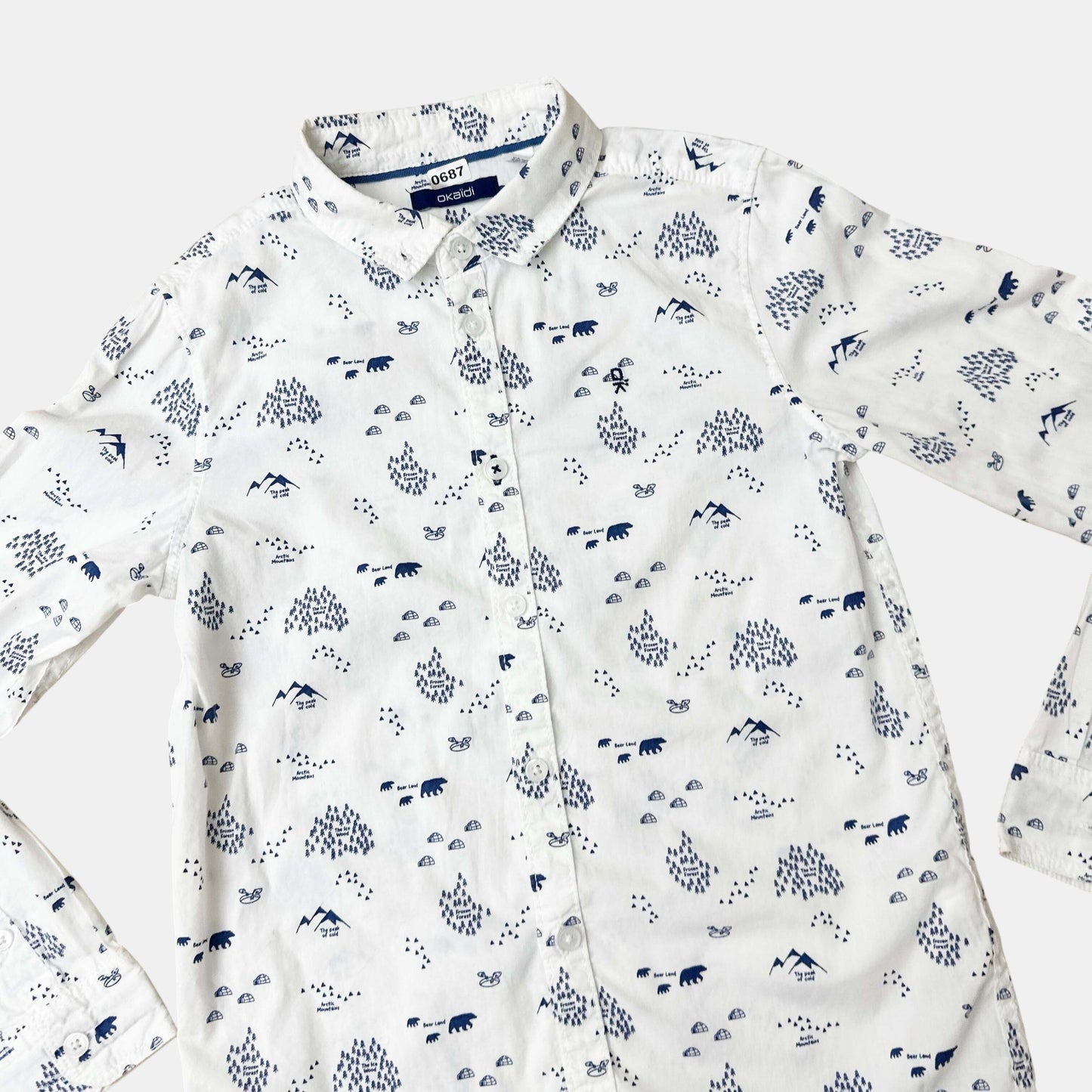 Chemise Okaïdi : 8 ans