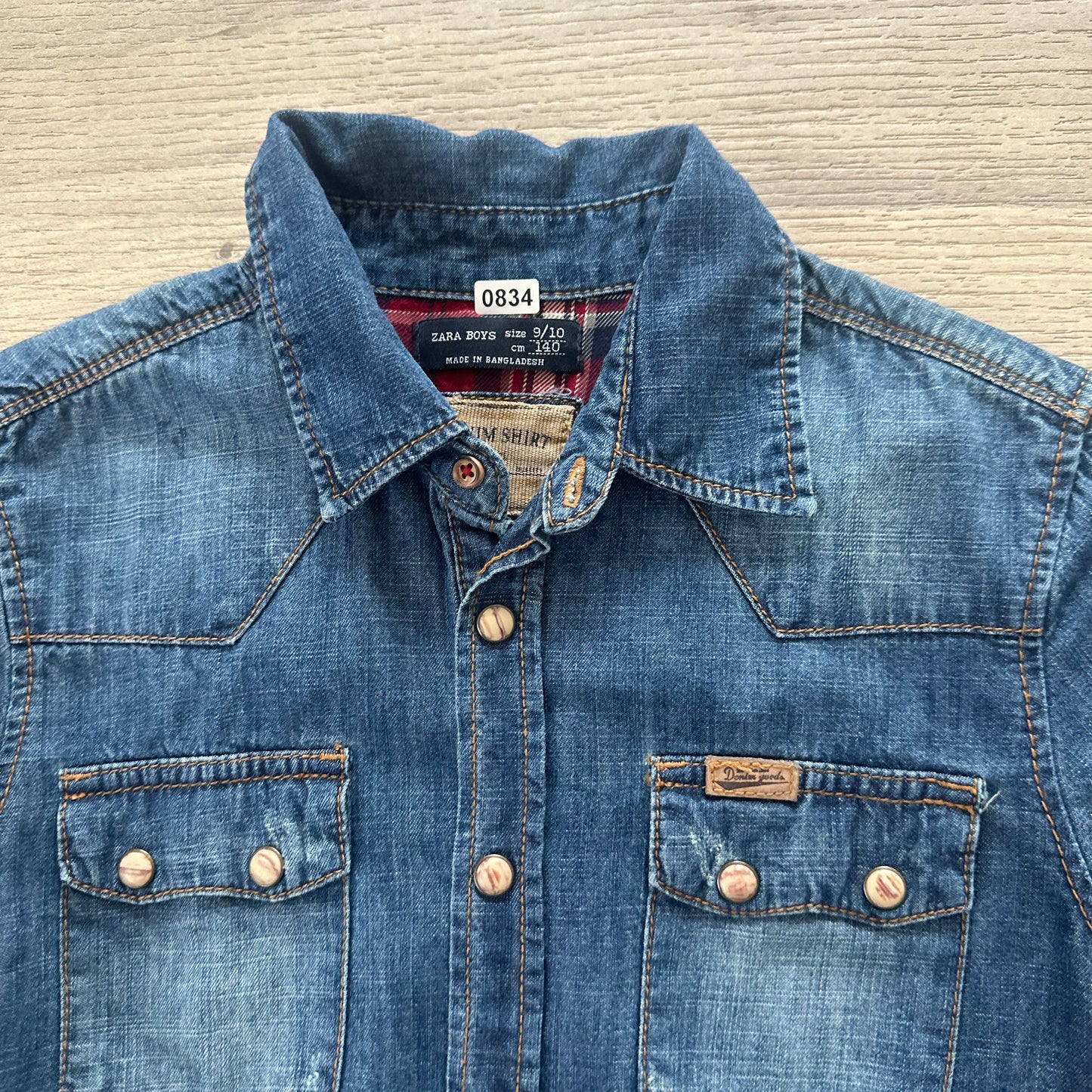 Chemise Zara : 10 ans