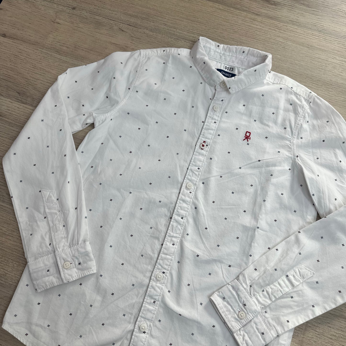 Chemise Okaïdi : 10 ans