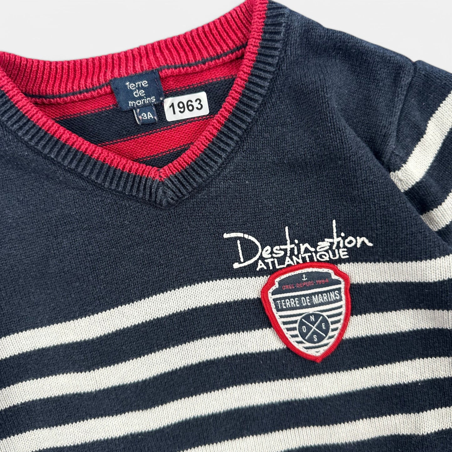 Pull Terre de marins : 3 ans