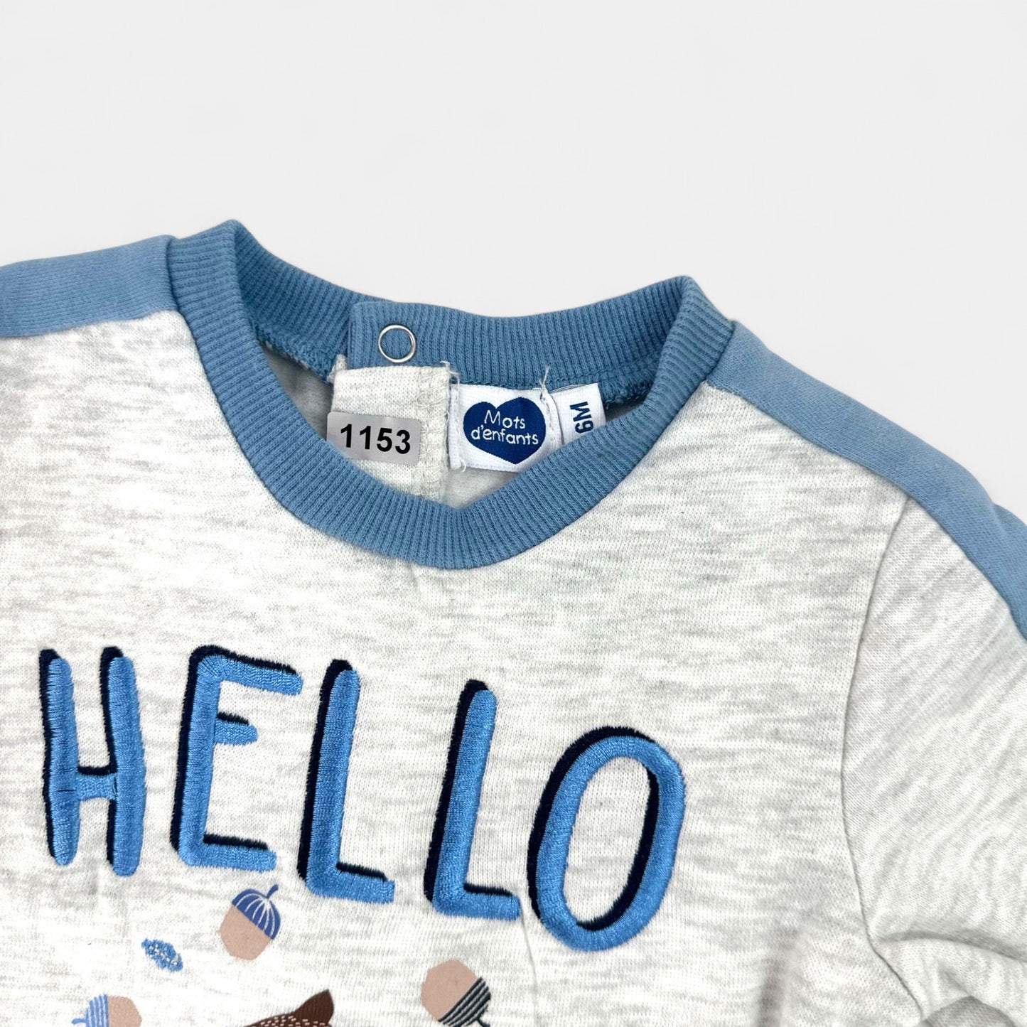 Pull Mots d’enfants : 6 mois