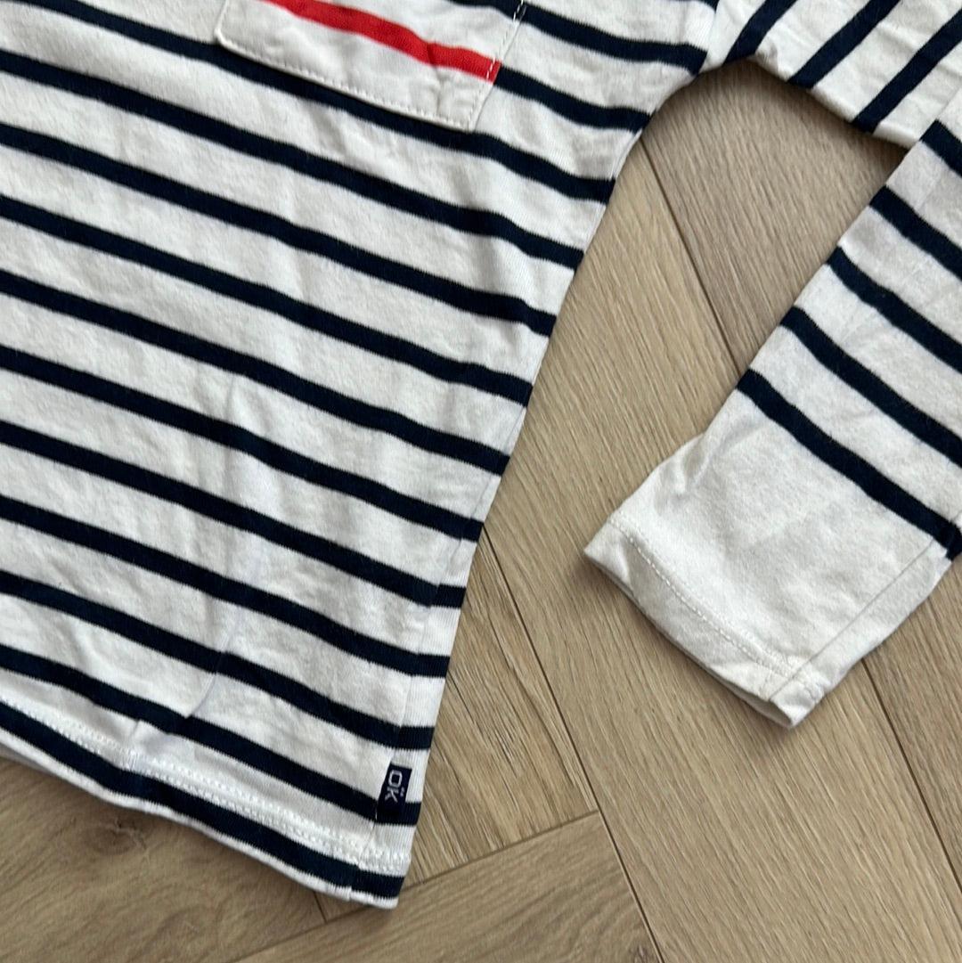 T-shirt manche longue okaidi : 6 ans