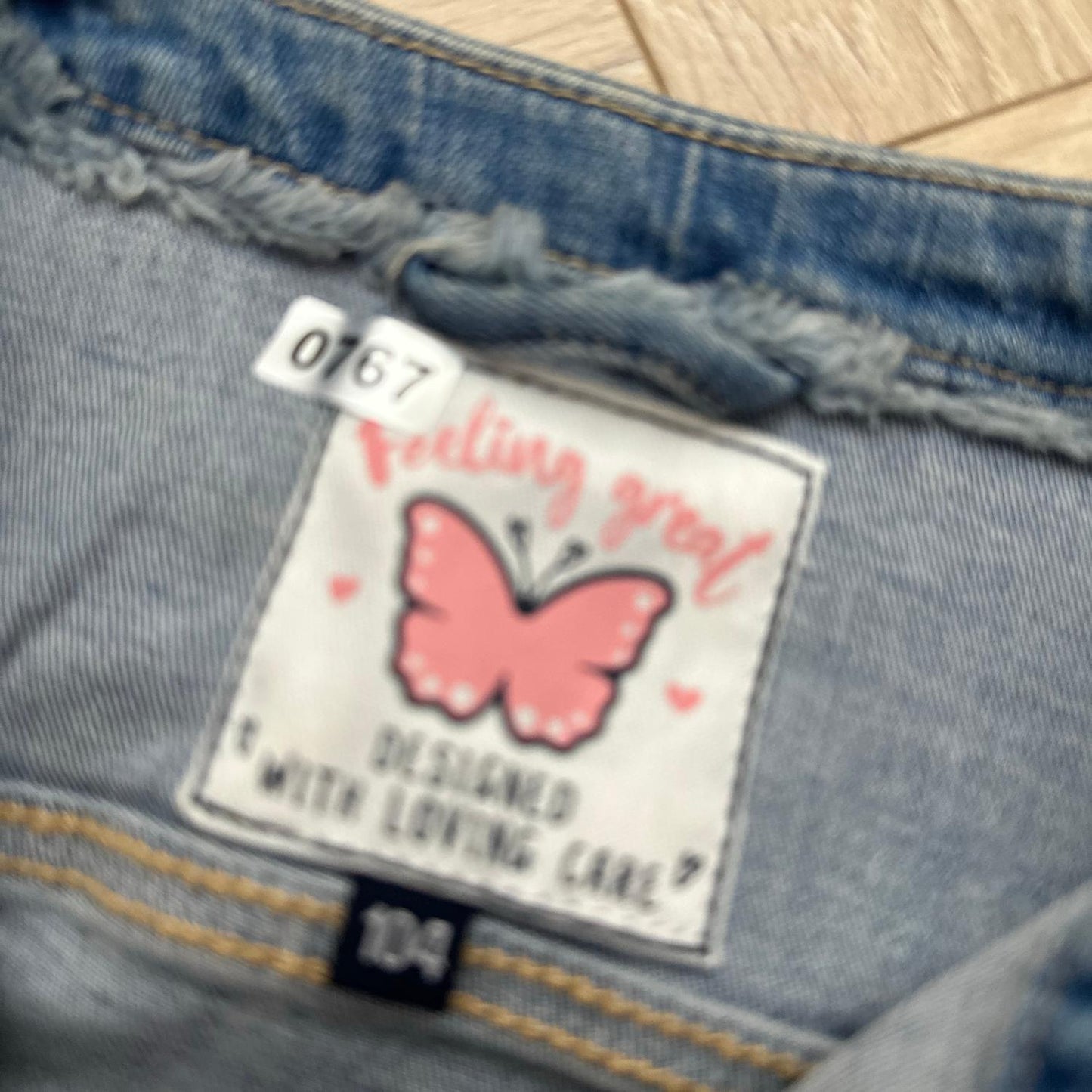 Veste jeans Feeling great : 4 ans