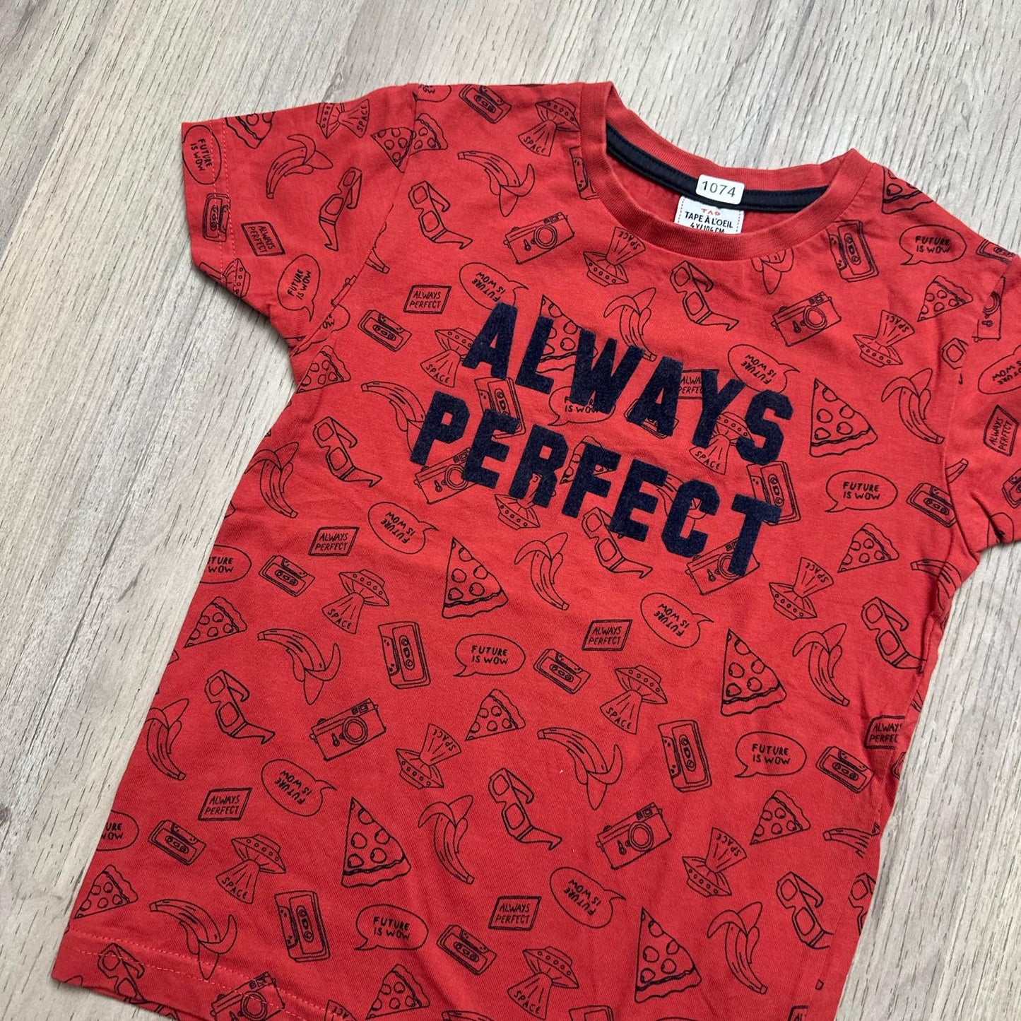 T-Shirt Tape à l'oeil : 4 ans