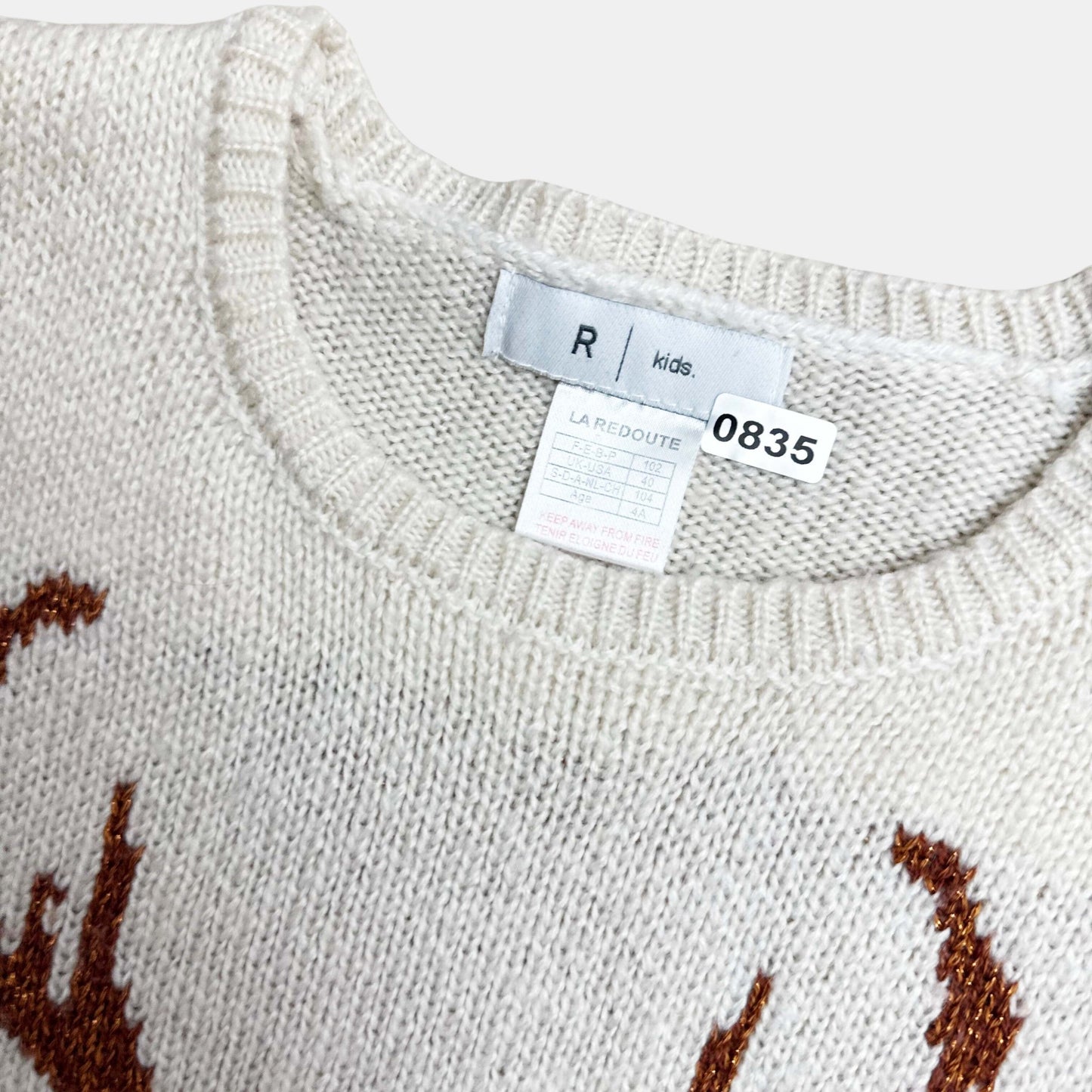 Pull La redoute : 4 ans