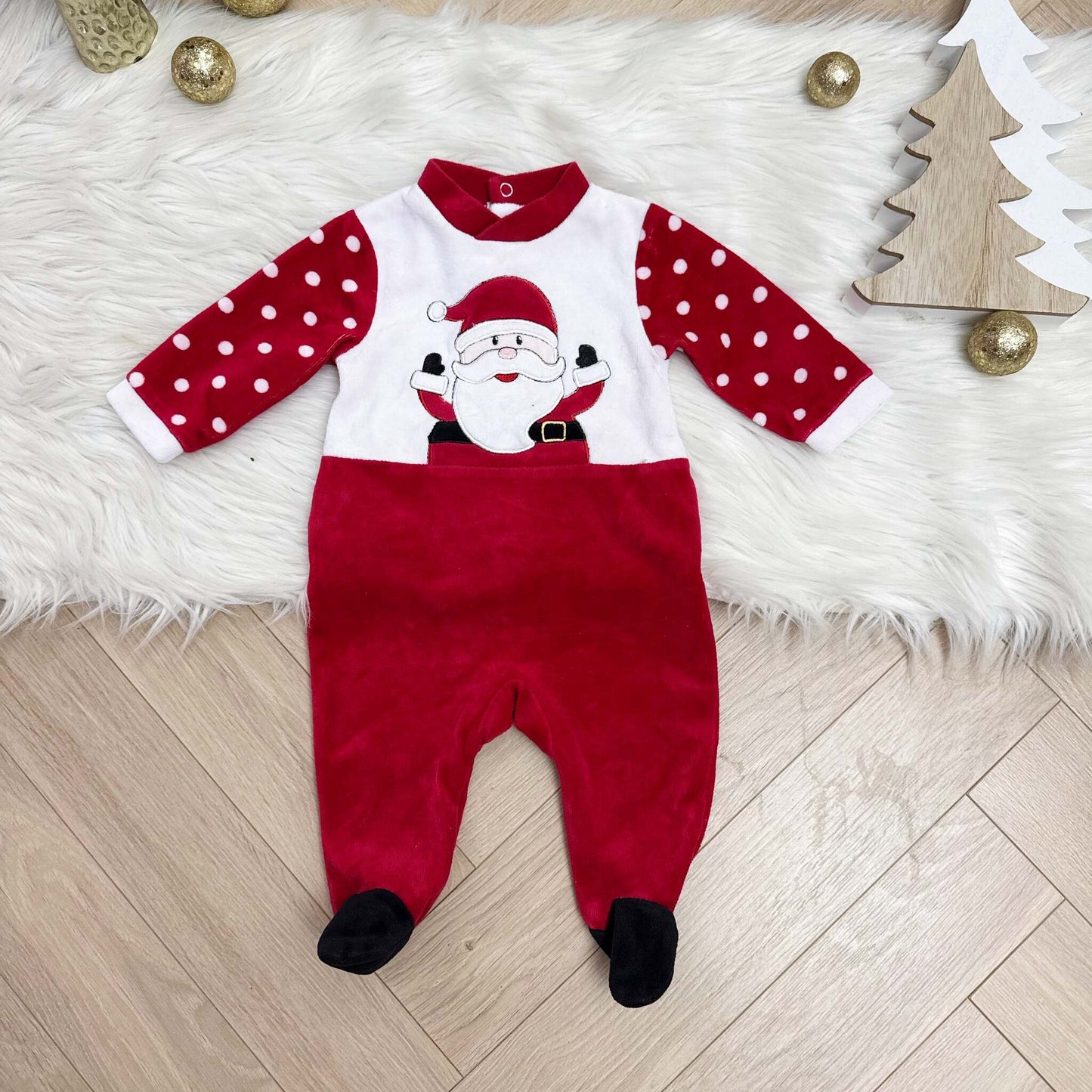 Pyjama Noël pois : 3 mois