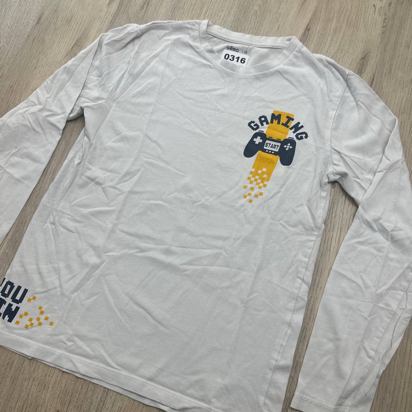 T-Shirt Gémo : 12 ans