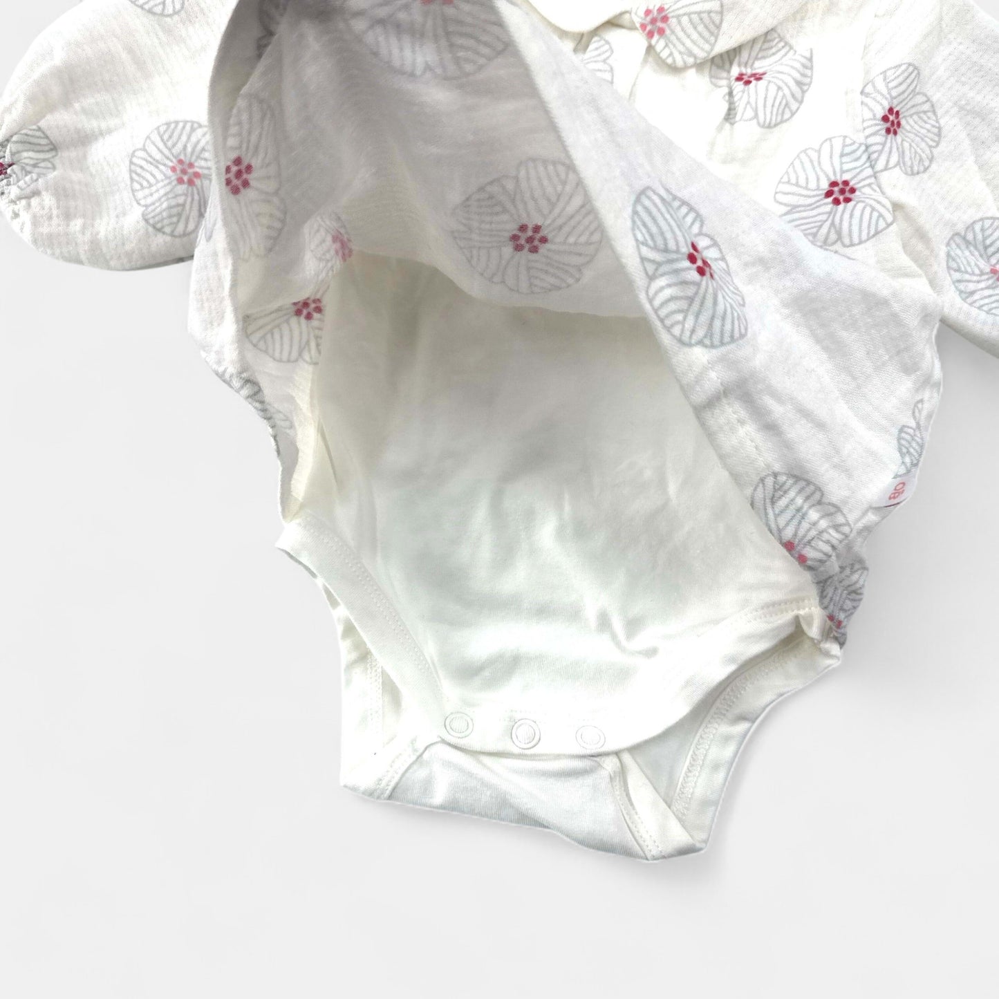 Blouse  et body Okaïdi : 3 mois