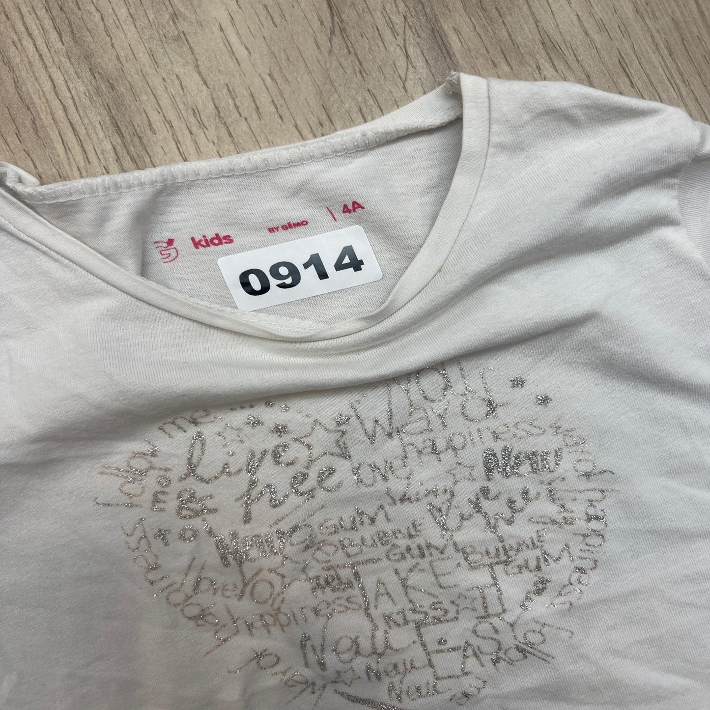 T-shirt Gémo : 4 ans