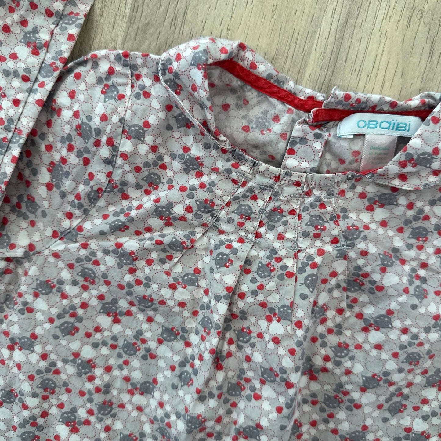 Blouse Okaïdi : 12 mois