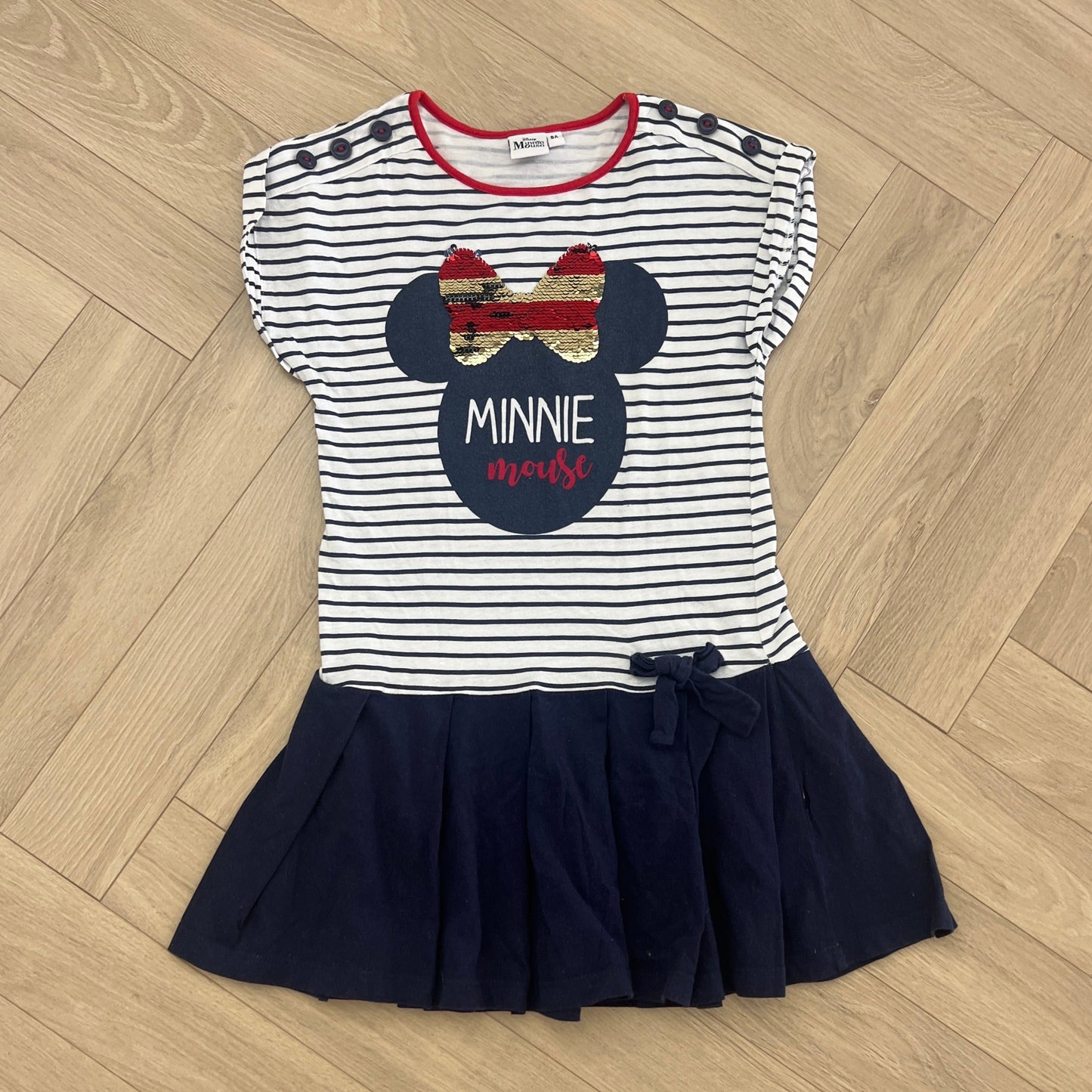 Robe Minnie Mouse : 8 ans