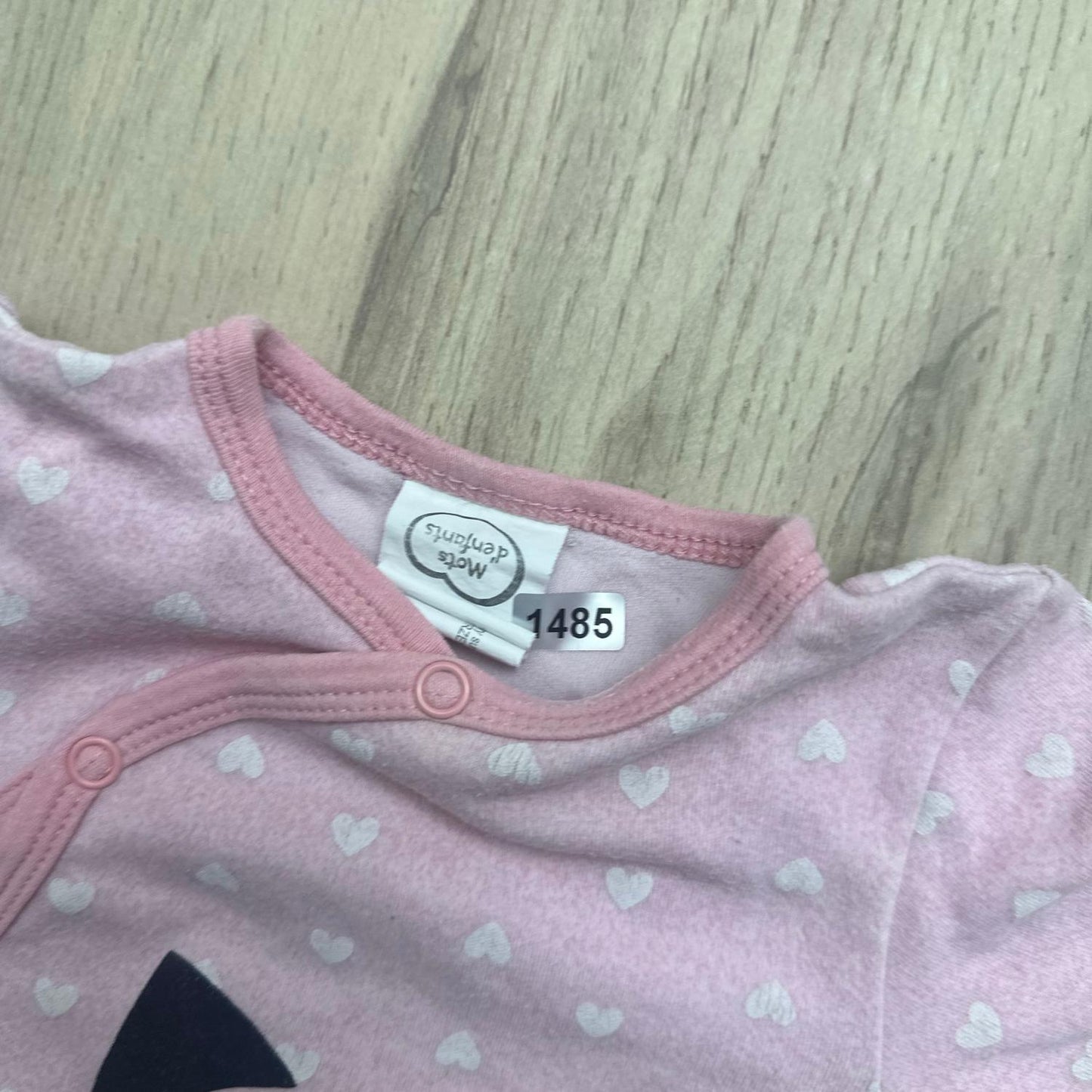 Pyjama mots d’enfants : 3 mois