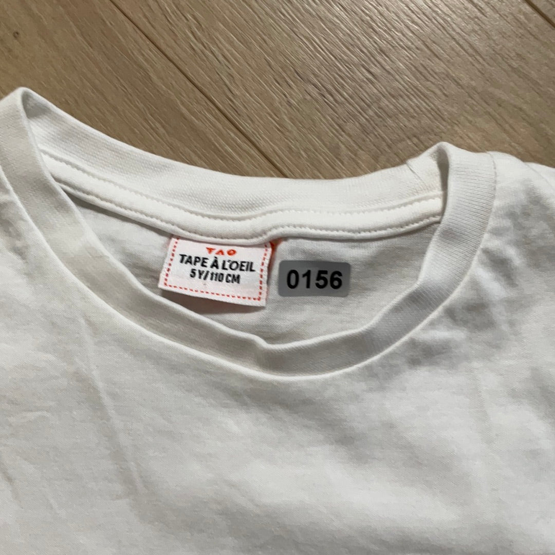 T-shirt tape à l’œil : 5 ans