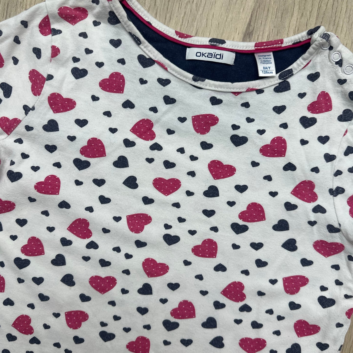 T-Shirt/ chemise de nuit Okaïdi : 8 ans