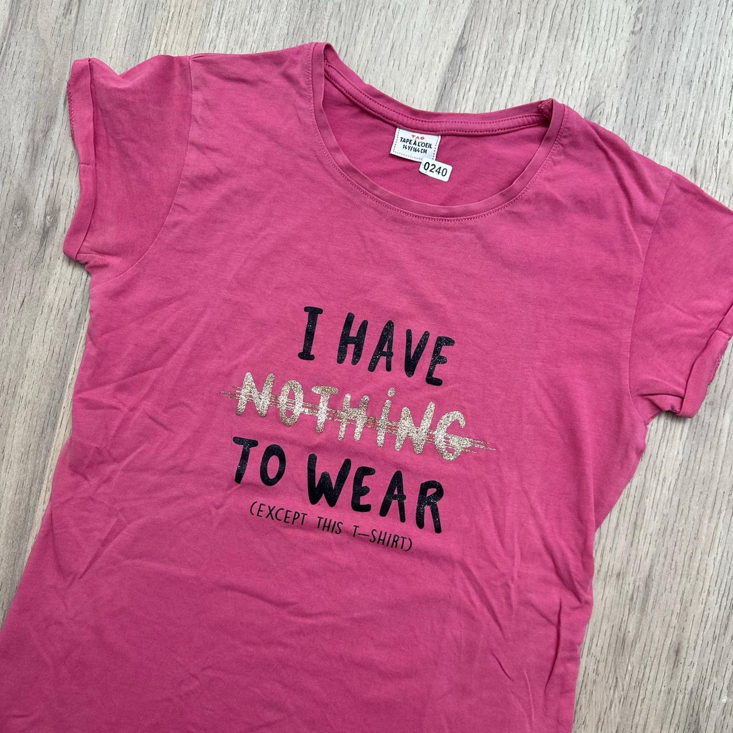 T-Shirt Tape à l'oeil : 14 ans