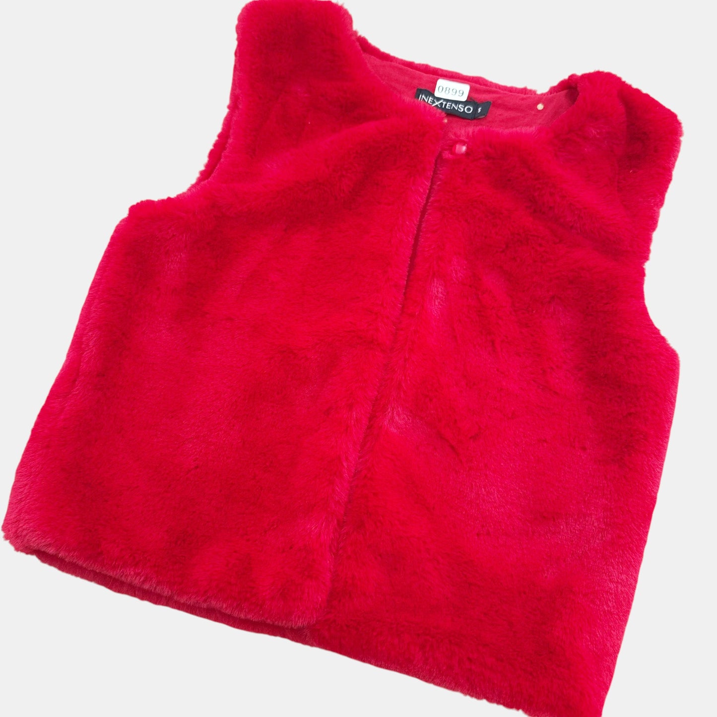 Gilet poilue  manche courte InExtenso : 5 ans