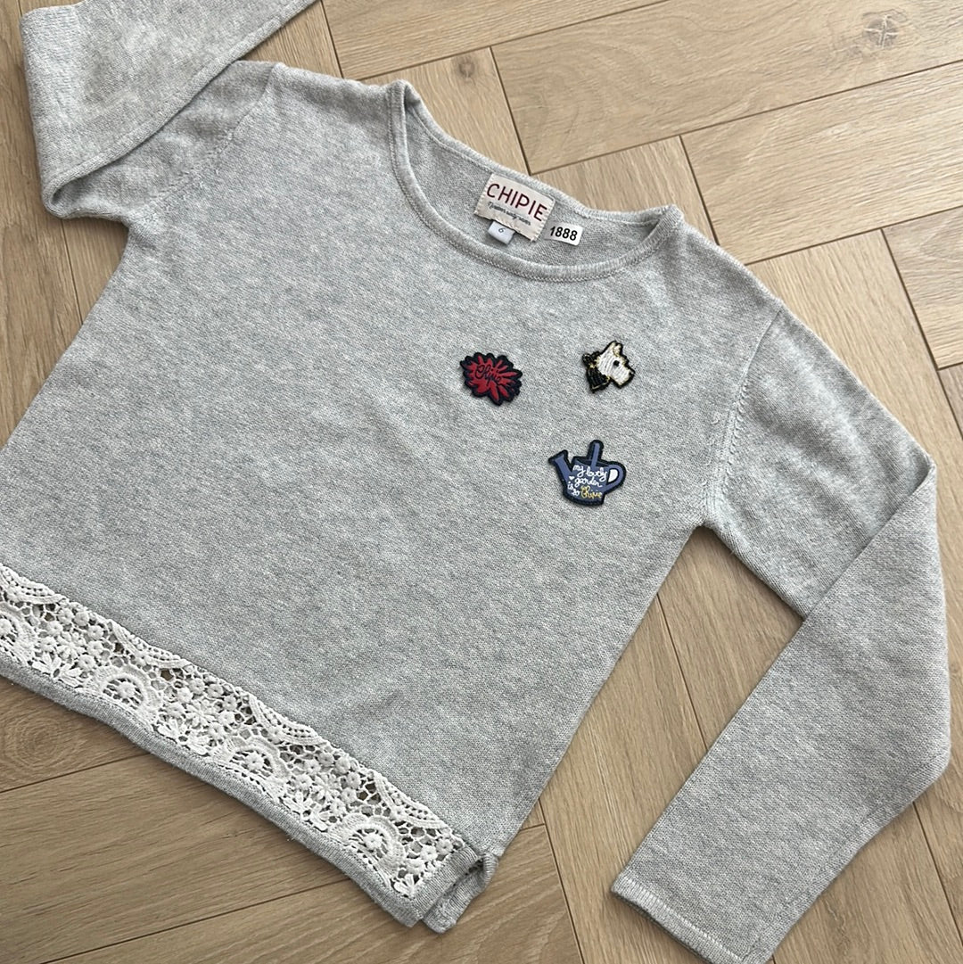 Pull chipie : 6 ans