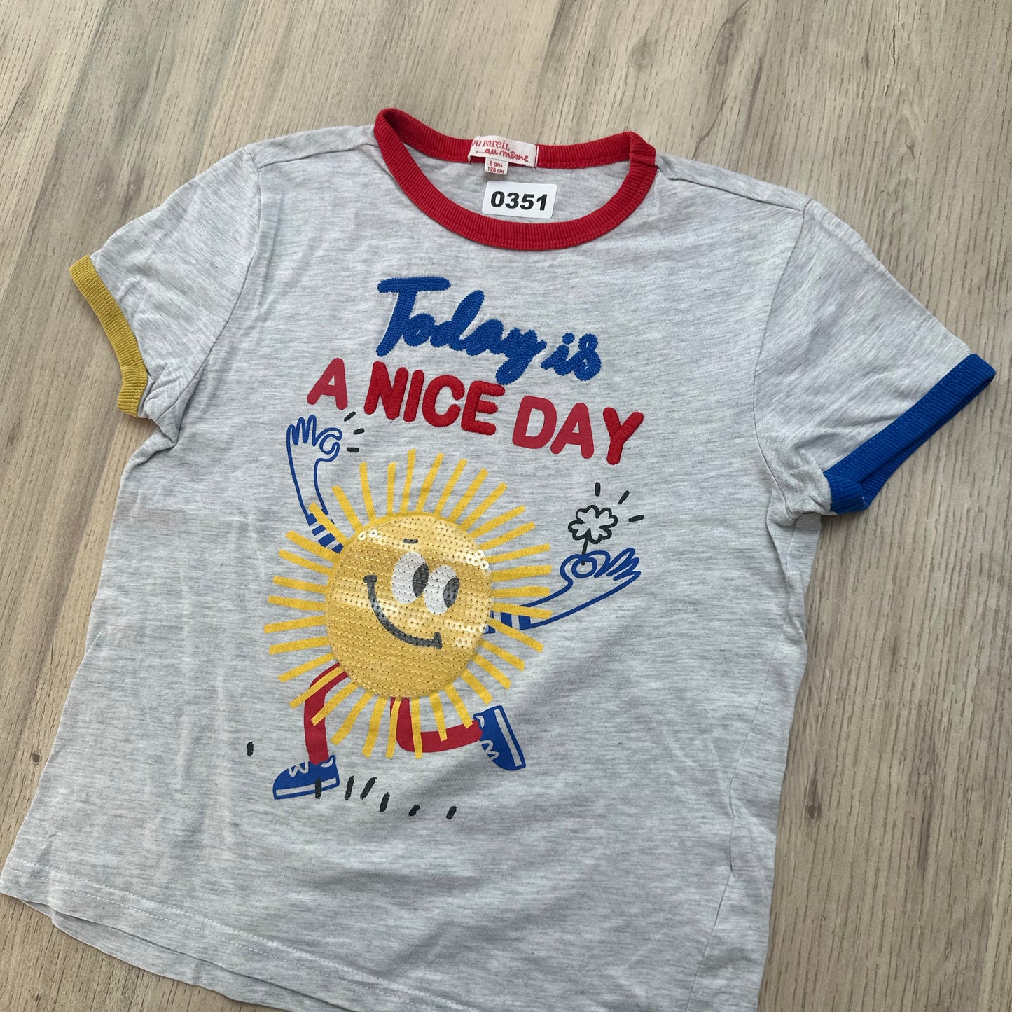 T-Shirt Du Pareil au même : 8 ans