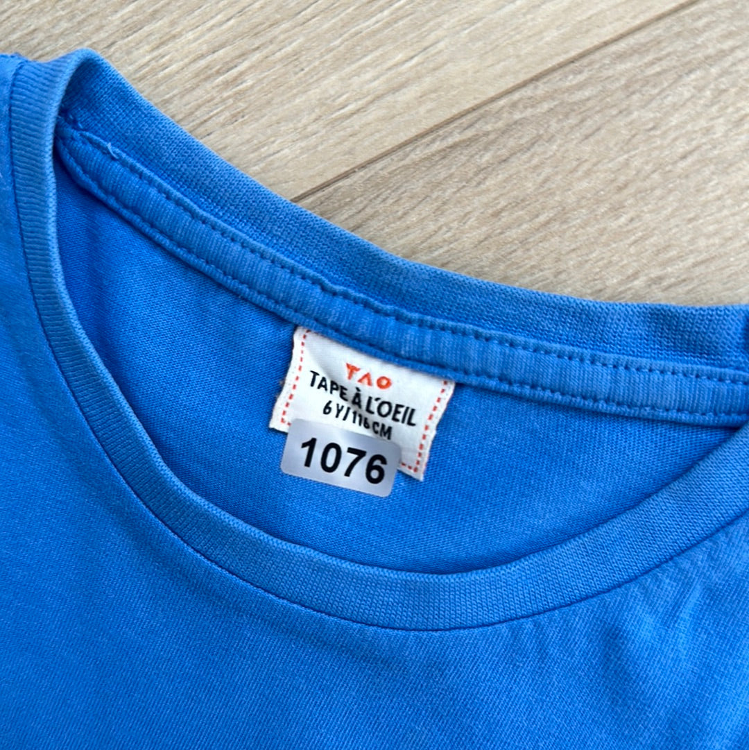 T-shirt tape à l’œil : 6 ans