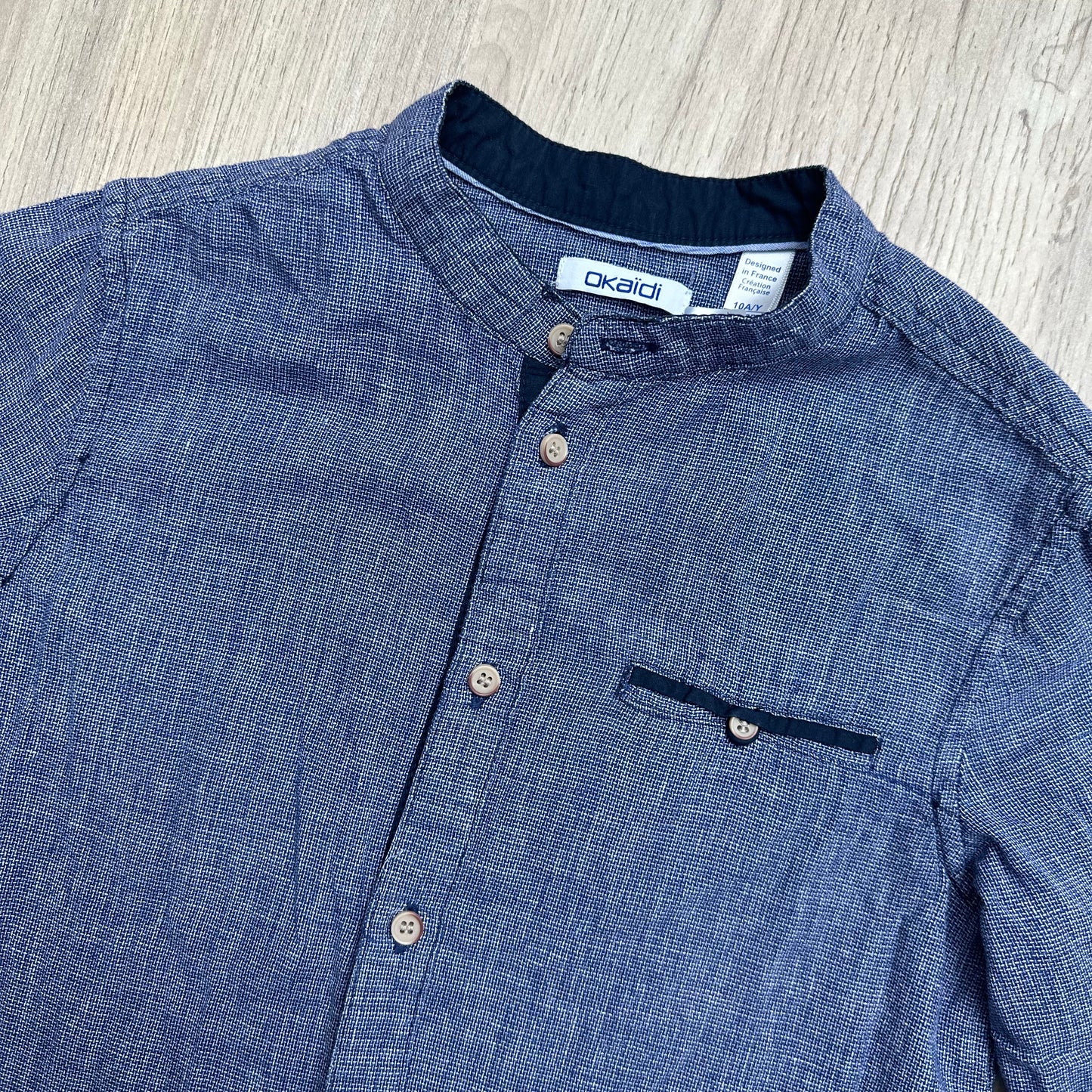 Chemise Okaïdi : 10 ans