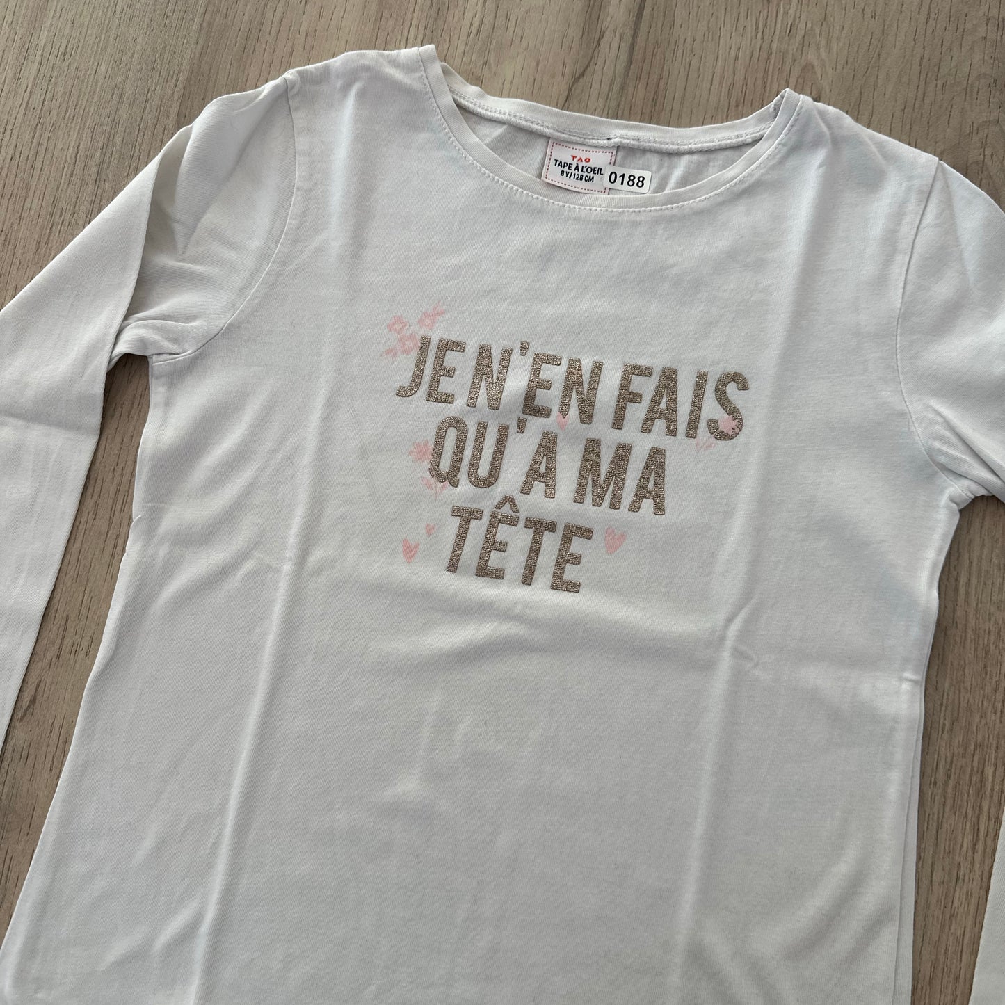 T-Shirt Tape à l'oeil : 8 ans