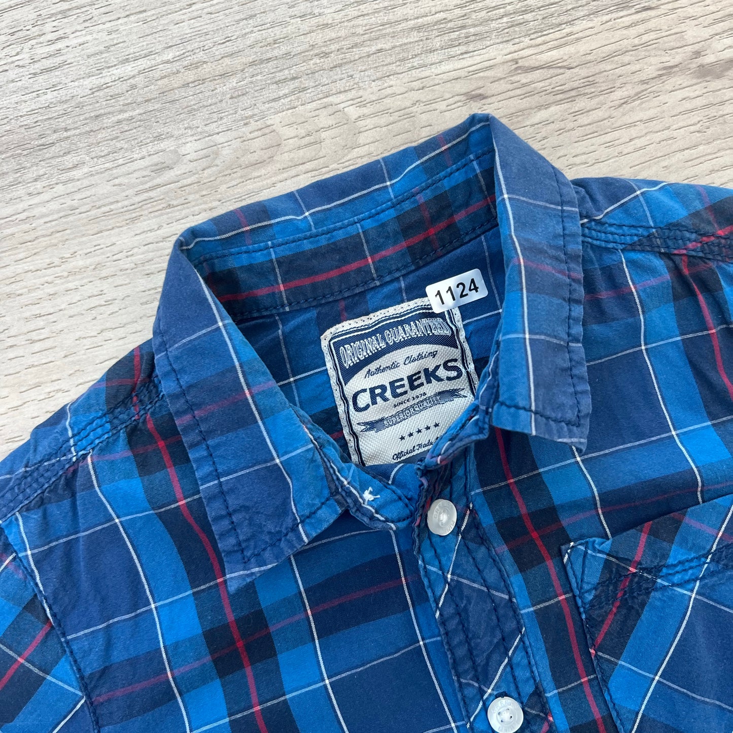 Chemise Creeks : 6 ans