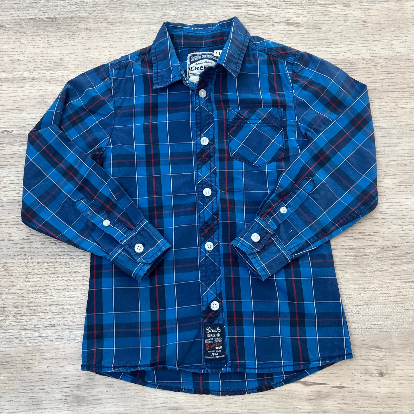 Chemise Creeks : 6 ans