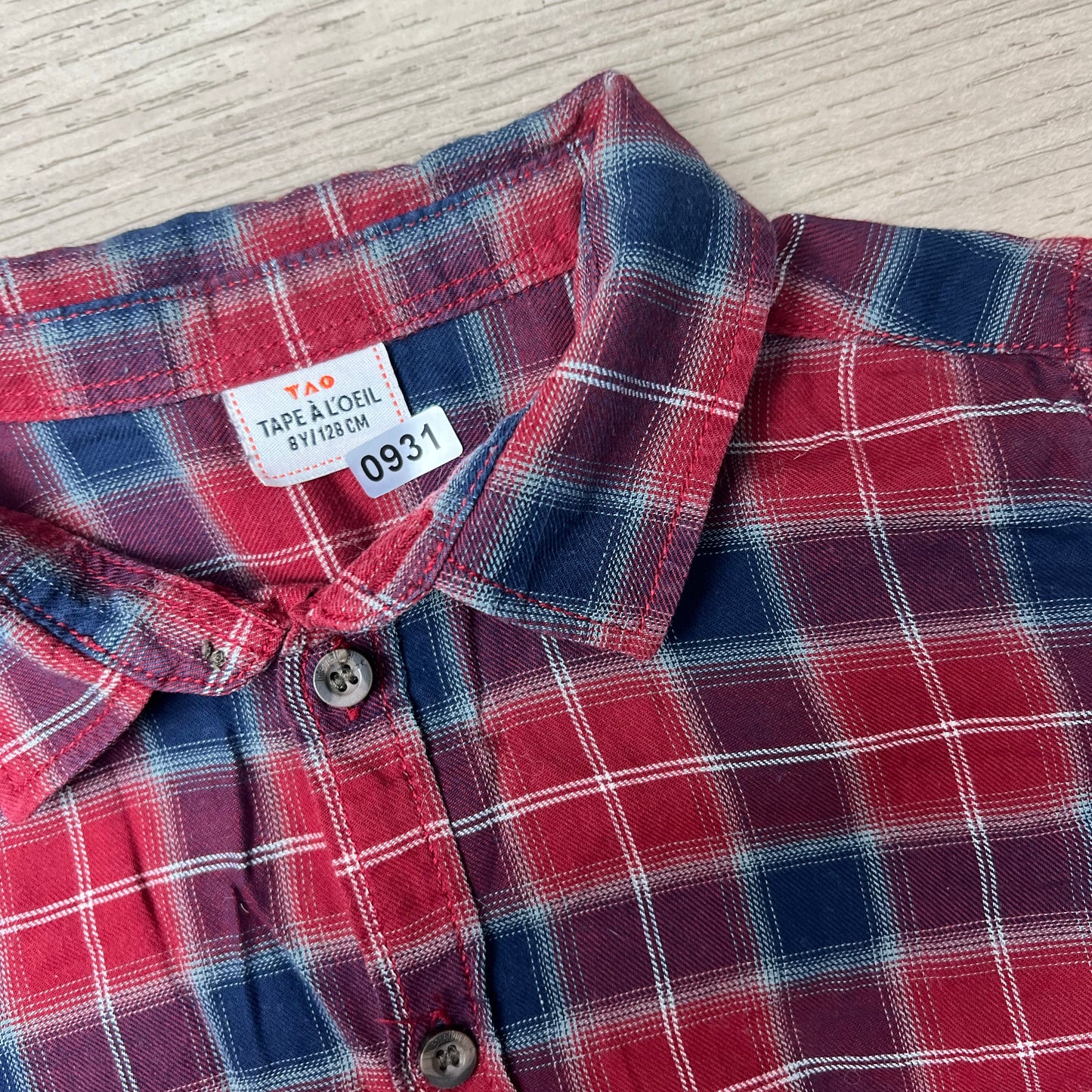 Chemise Tape à l'oeil : 8 ans