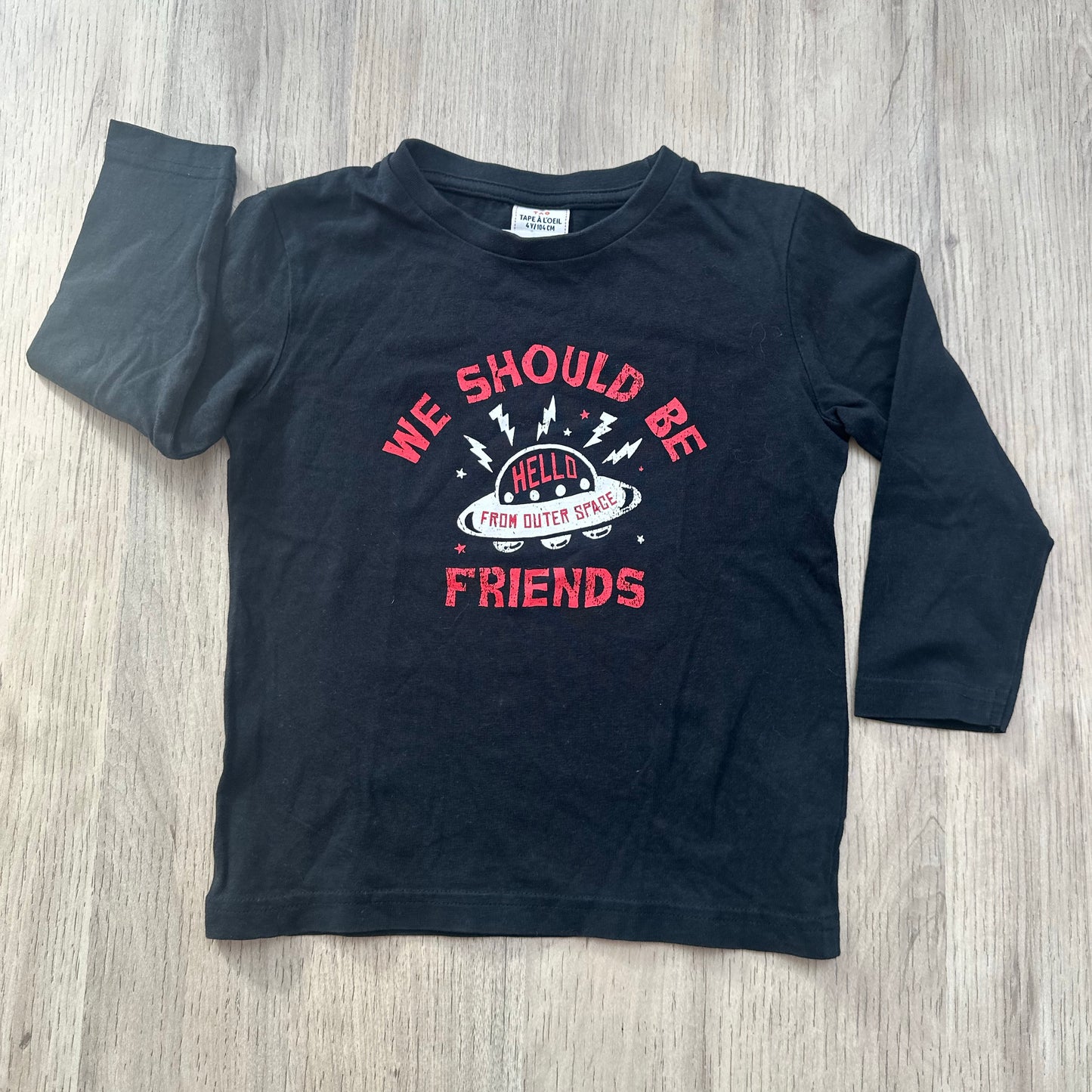 T-Shirt Tape à l'oeil : 4 ans