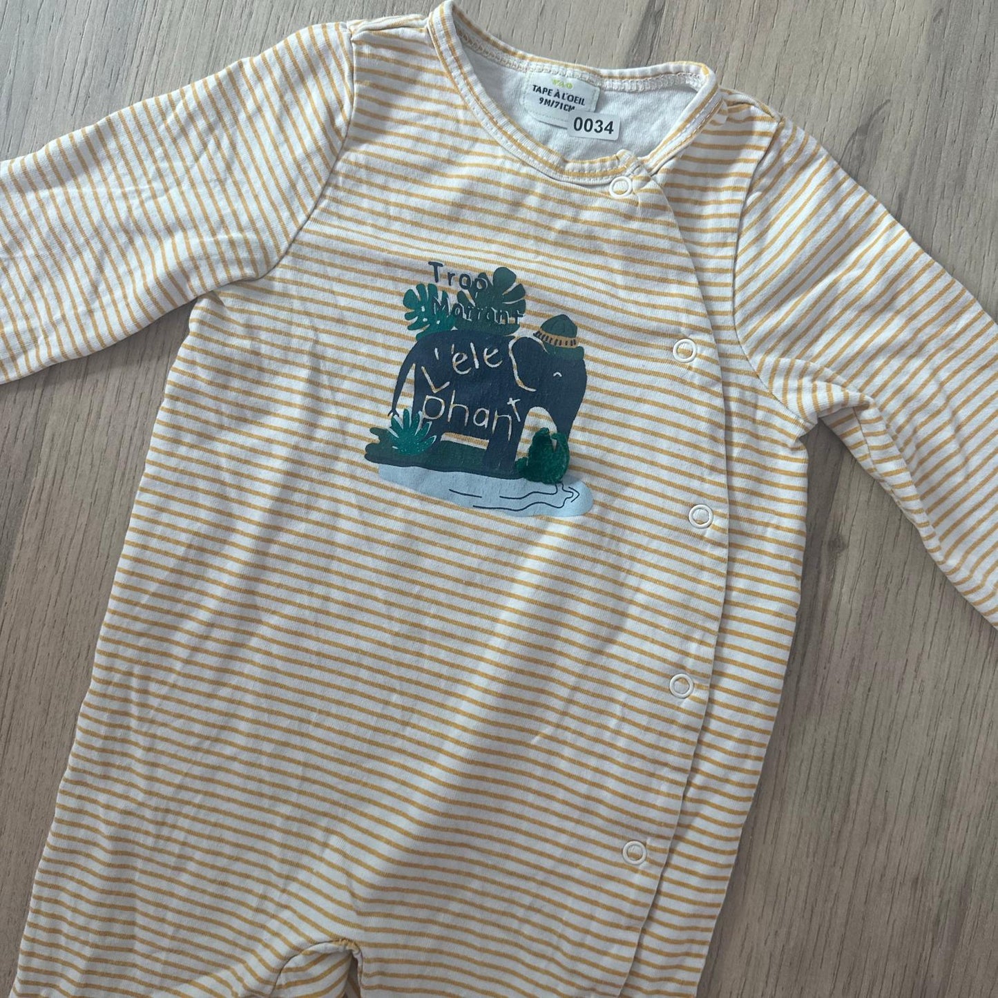 Pyjama Tape à l'oeil : 9 mois