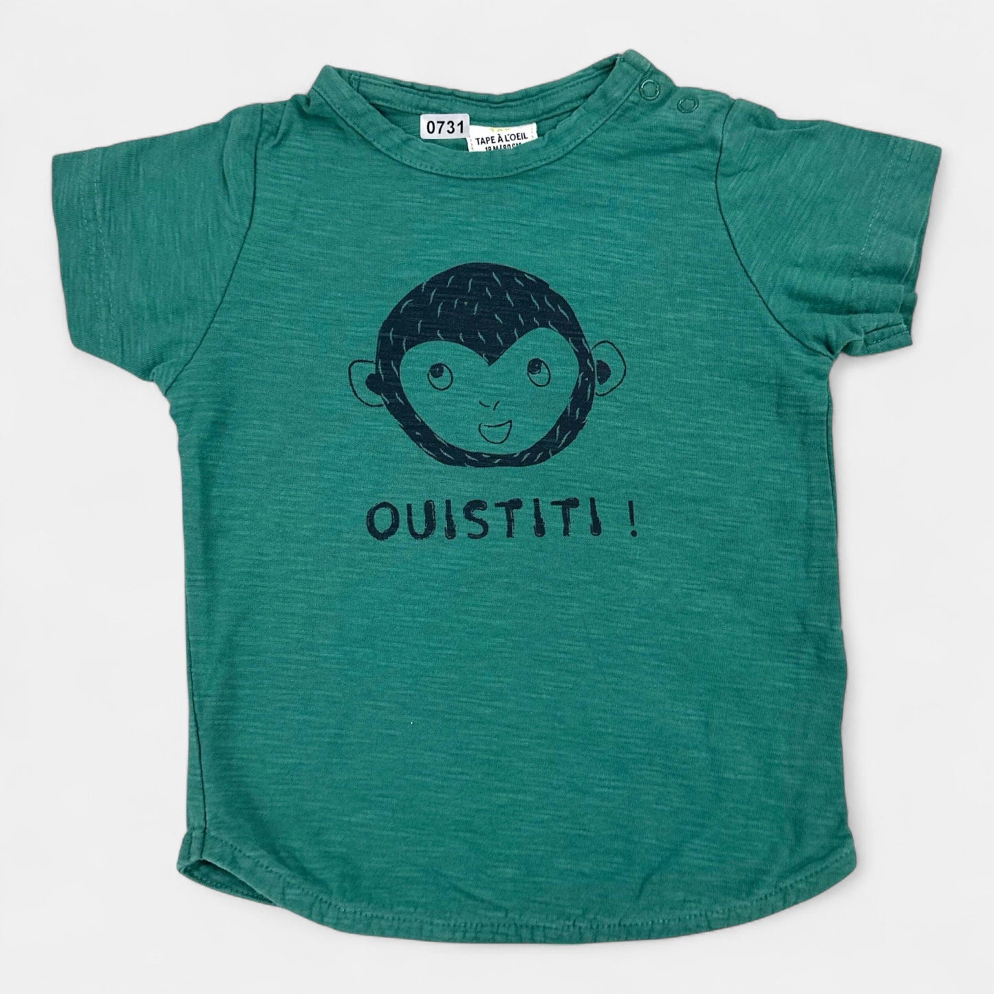 T-Shirt Tape à l'oeil : 18 mois