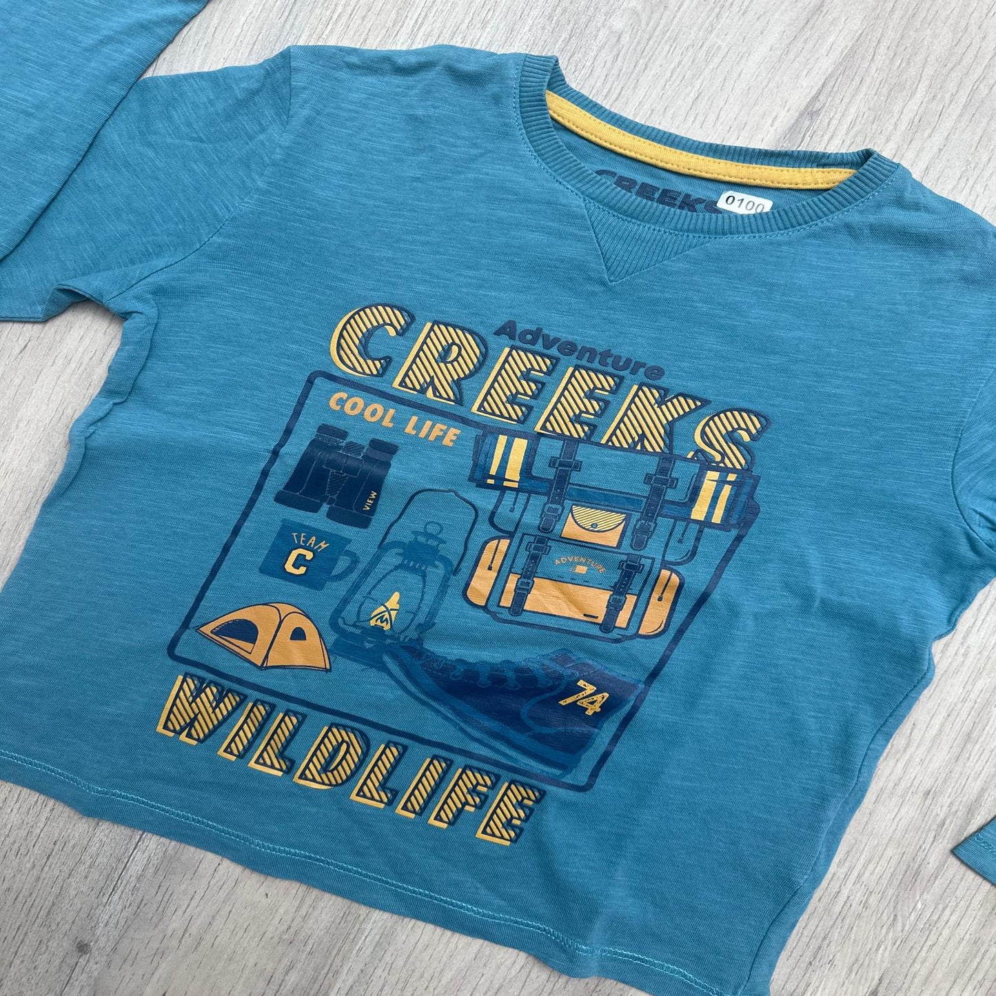 T-shirt Creeks : 6 ans