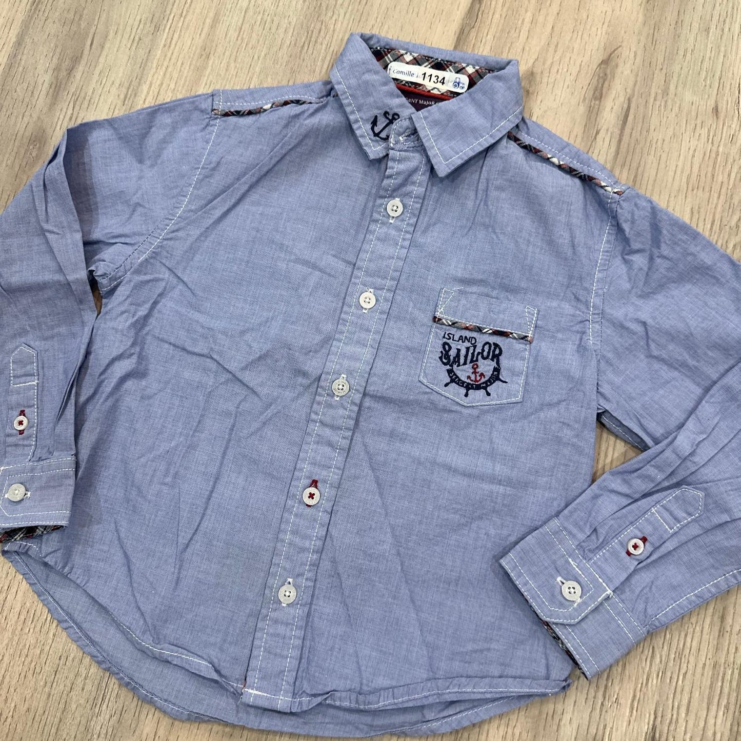 Chemise Sergent Major : 4 ans