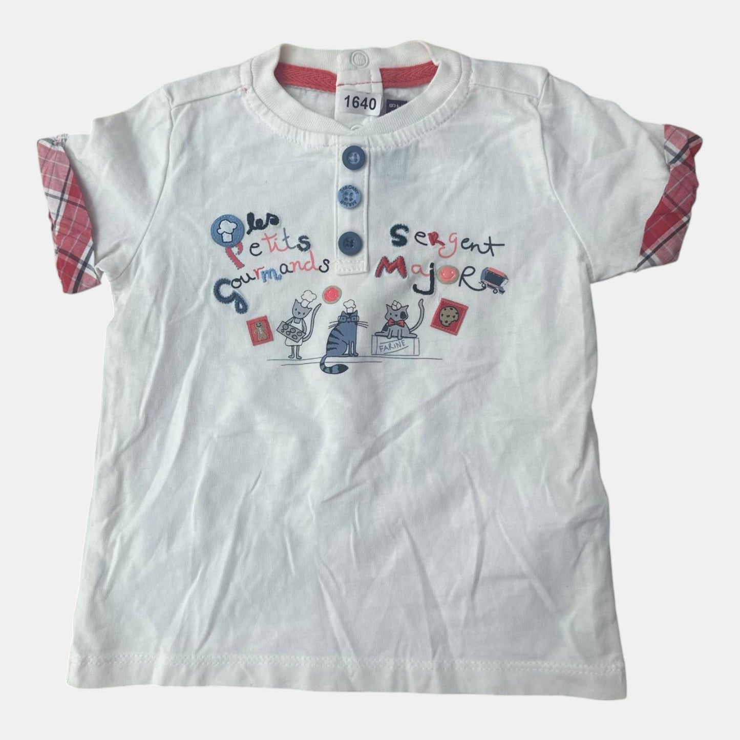 T-Shirt Sergent Major : 12 mois