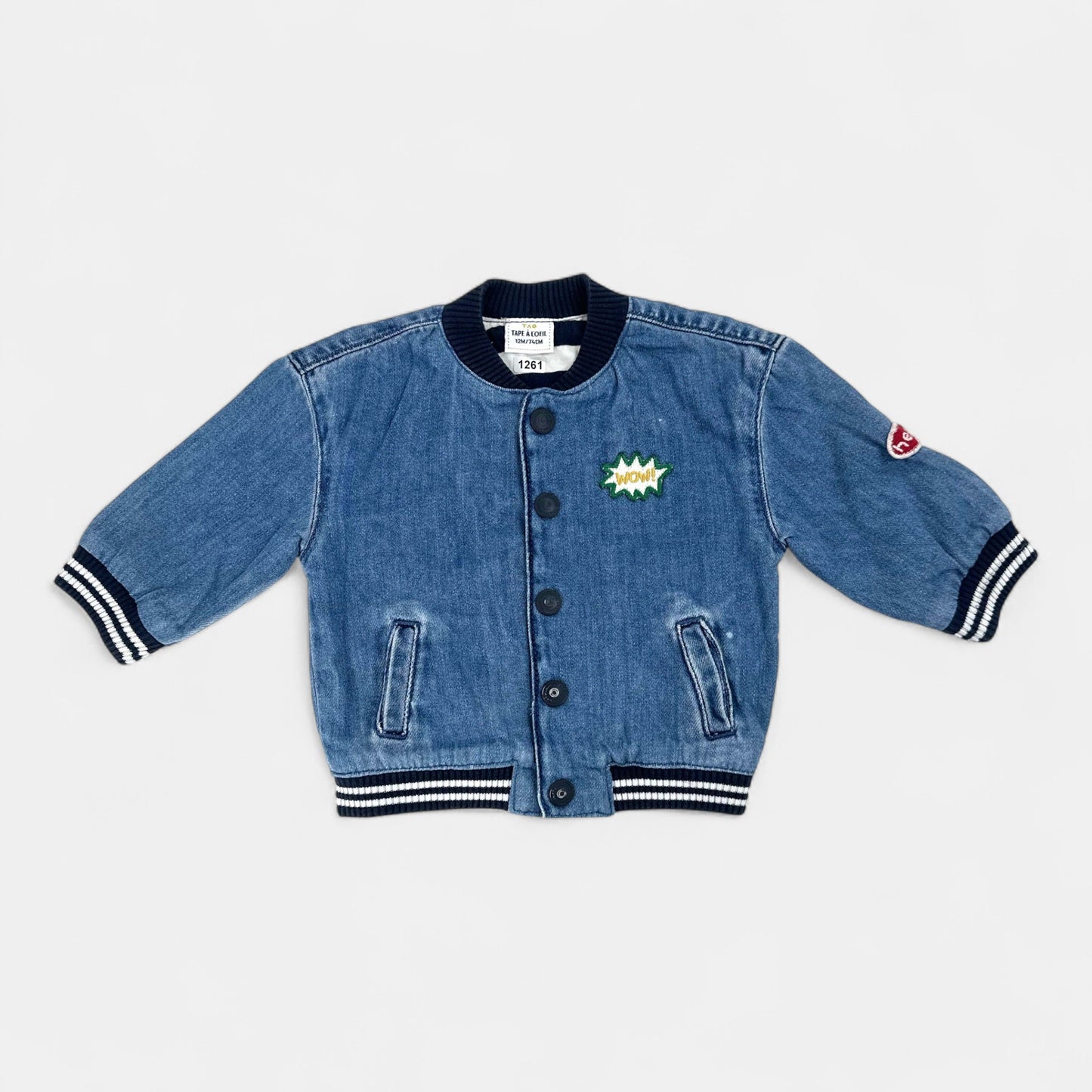 Gilet Tape à l'oeil : 12 mois