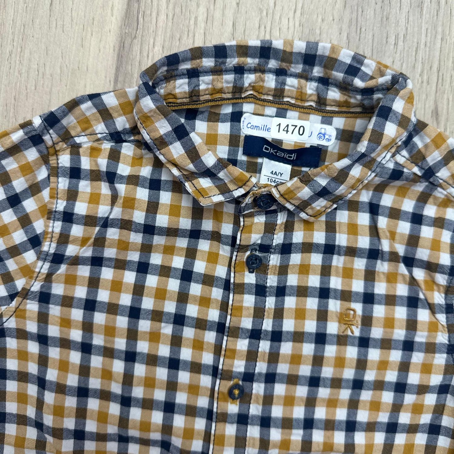 Chemise Okaïdi : 4 ans