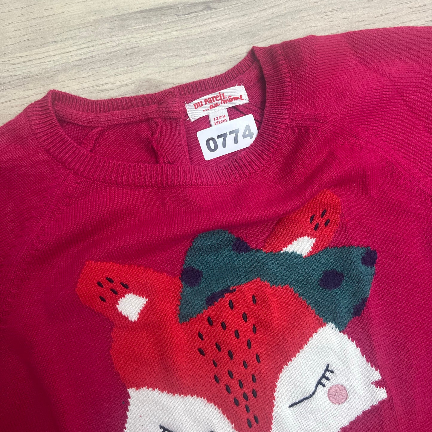 Pull Du Pareil au même : 12 ans