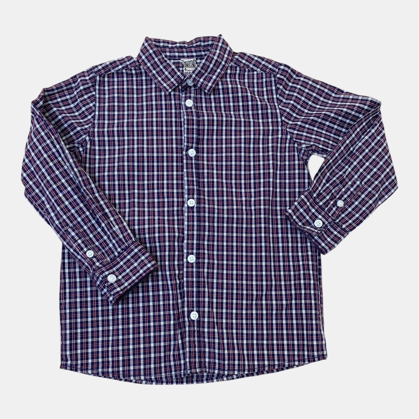 Chemise Tape à l'oeil : 4 ans
