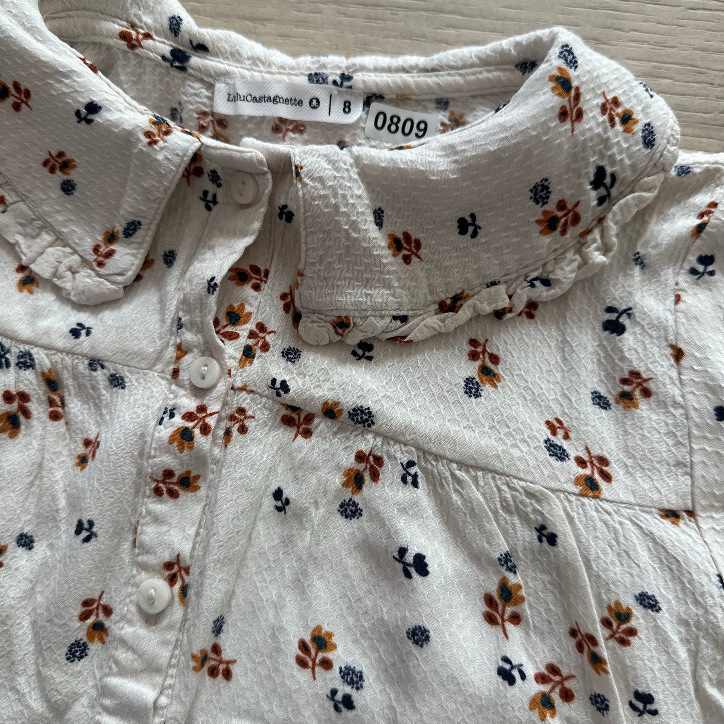 Chemise Lulu Castagnette : 8 ans