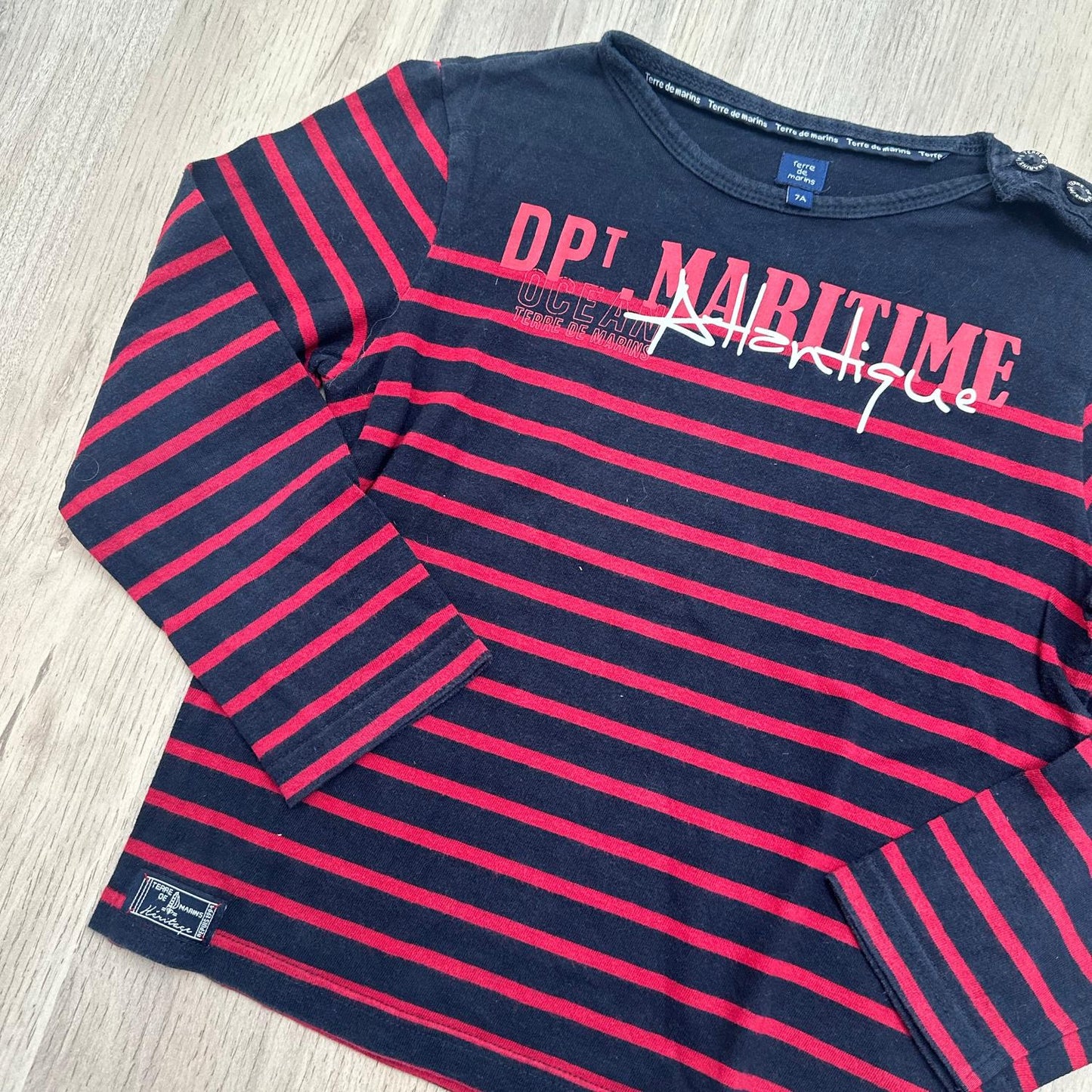 T-Shirt Terre de marins : 7 ans