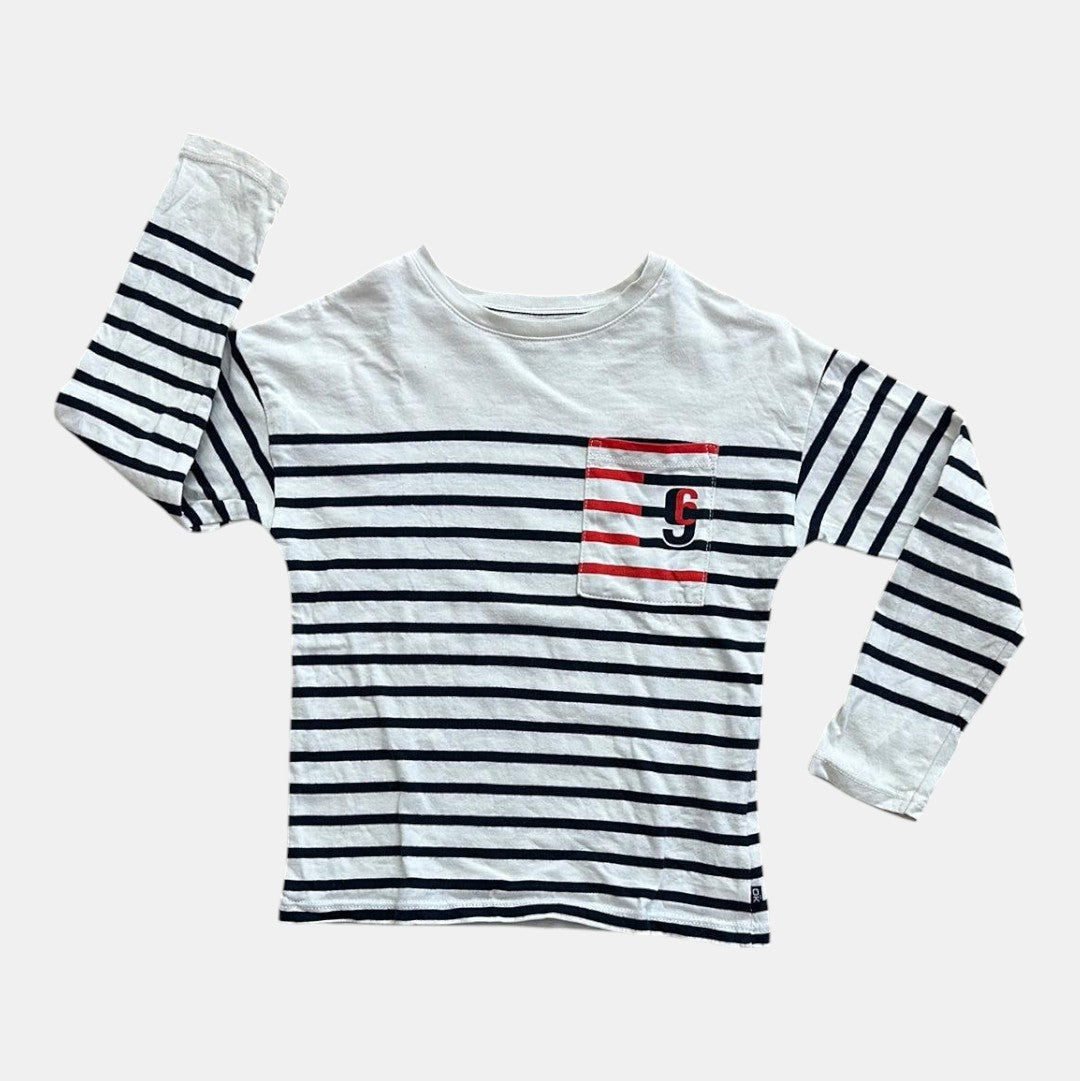 T-shirt manche longue okaidi : 6 ans