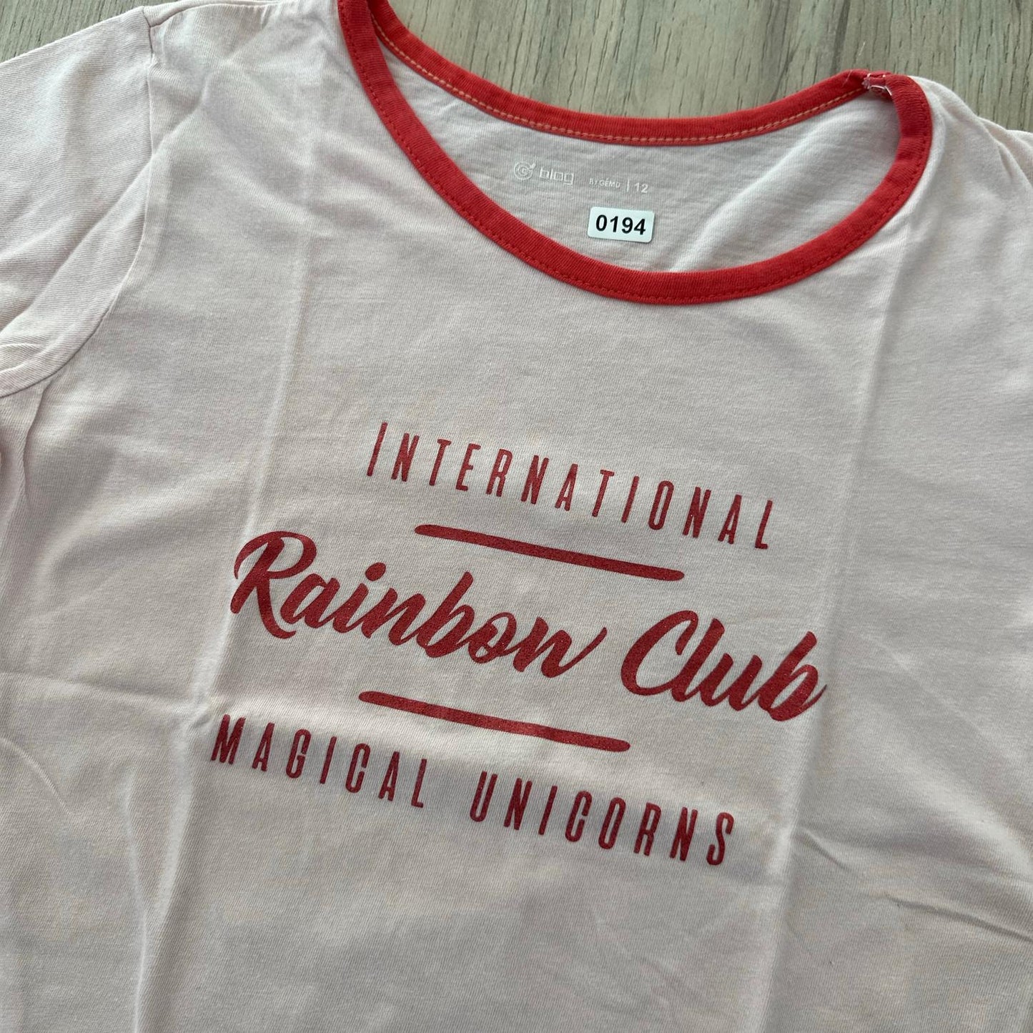 T-Shirt Gémo : 12 ans