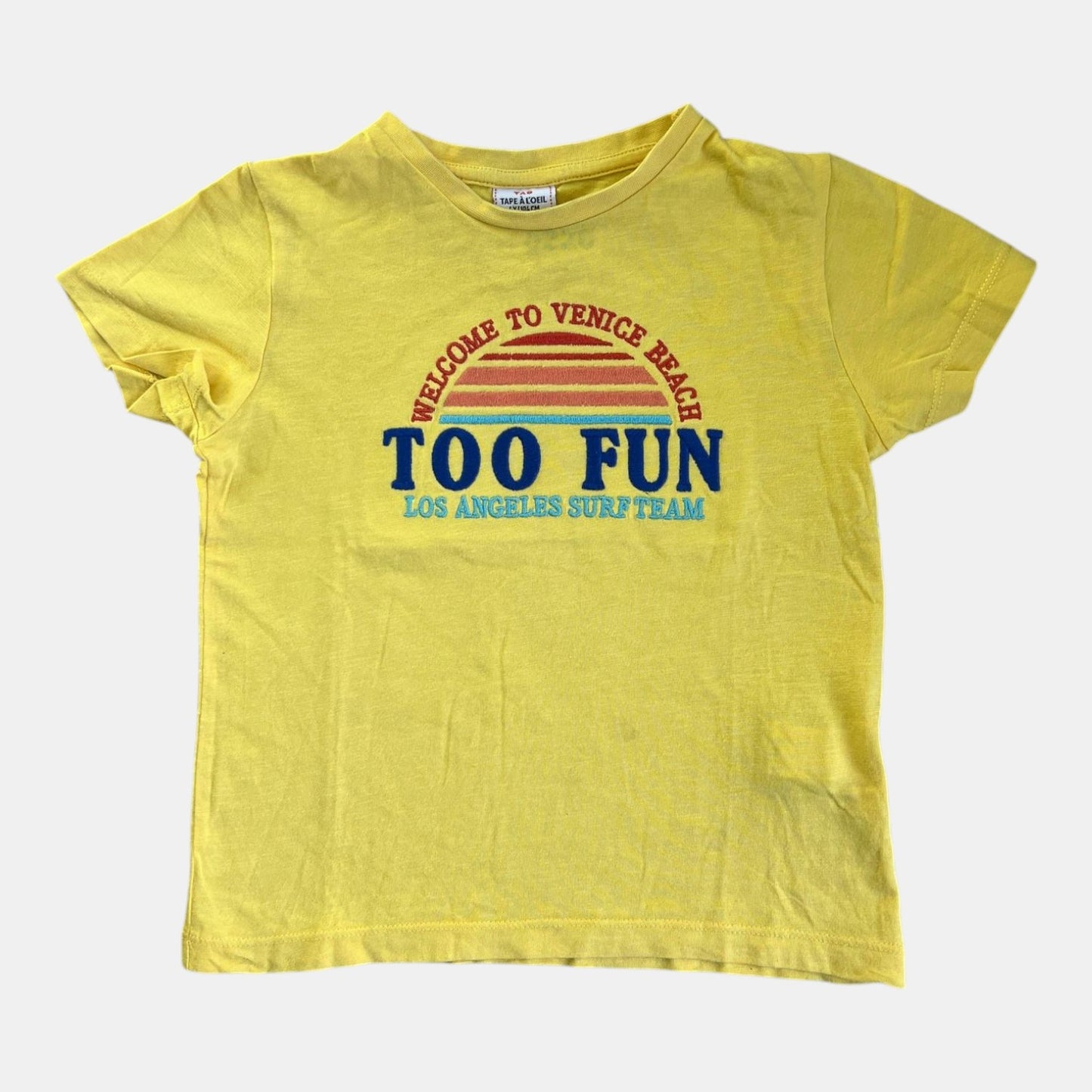 T-shirt tape à l’œil : 4 ans