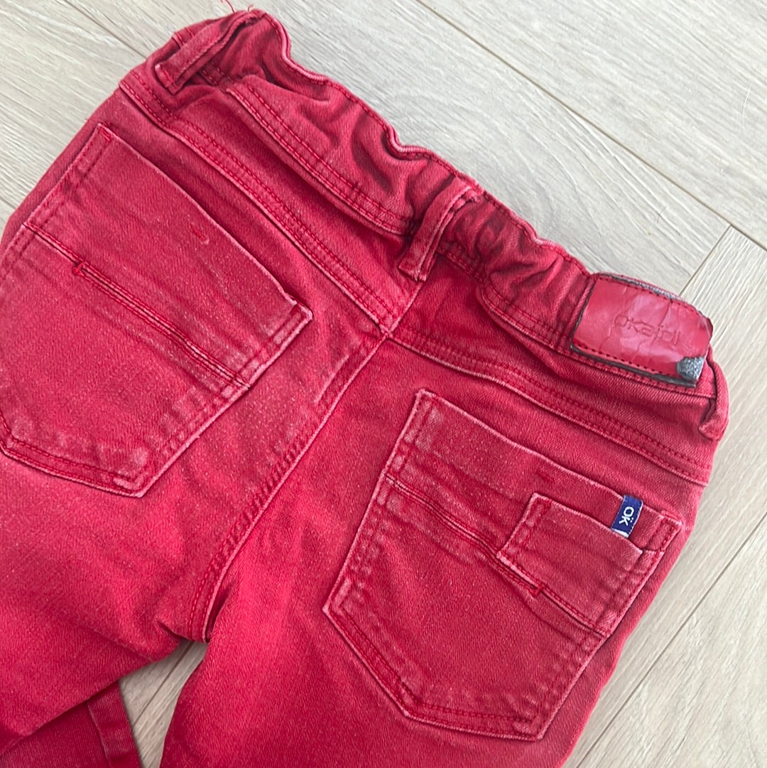 Pantalon okaidi slim : 6 ans