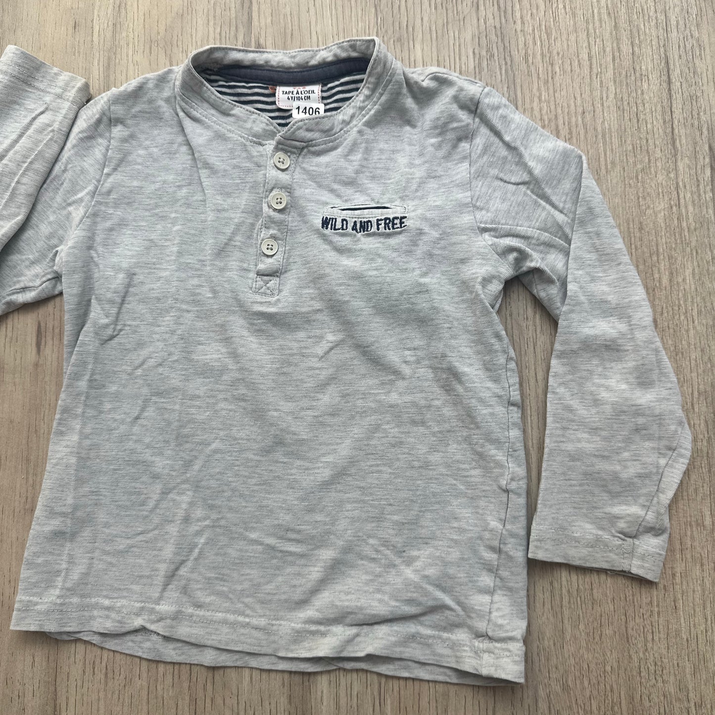T-Shirt Tape à l'oeil : 4 ans
