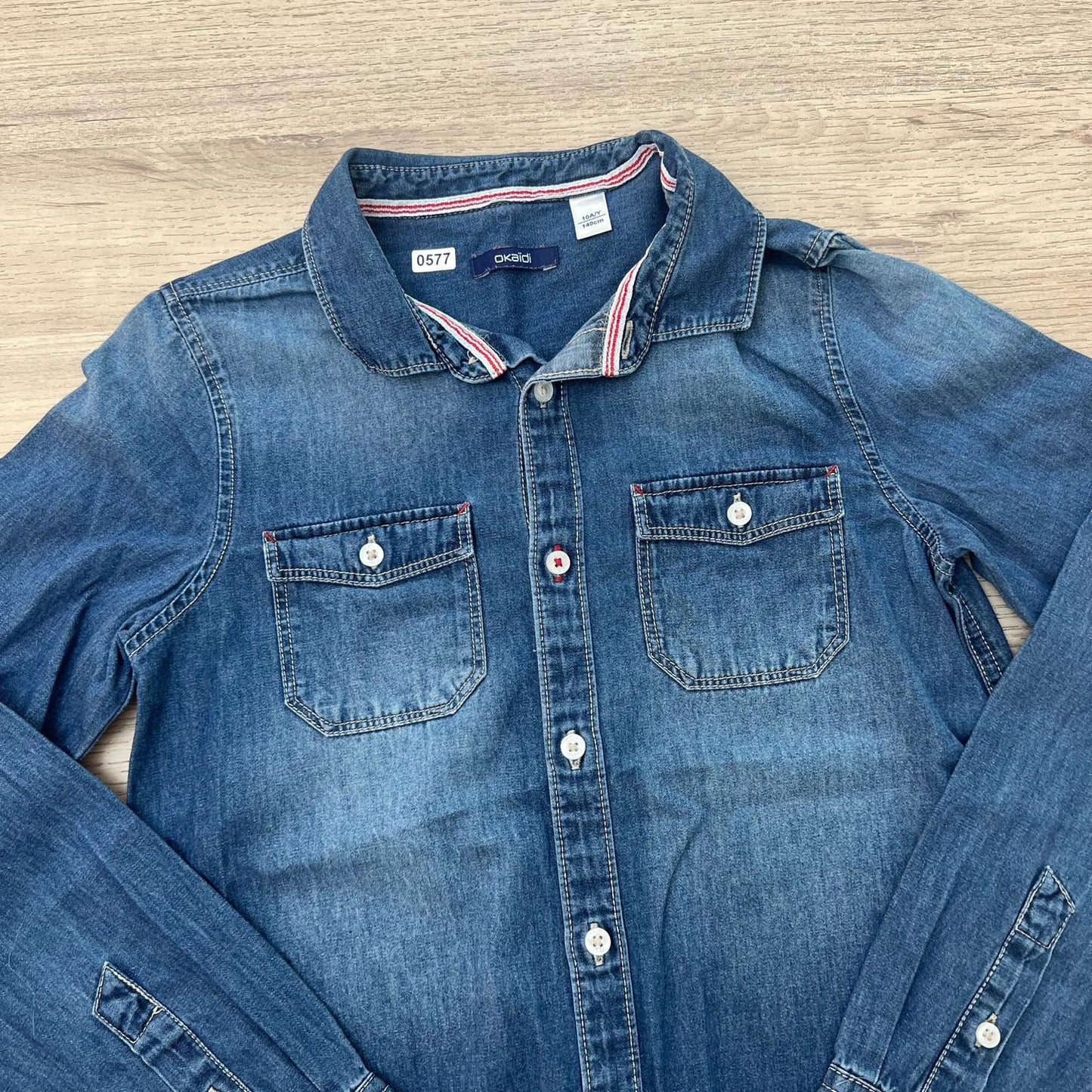 Chemise Okaïdi : 10 ans